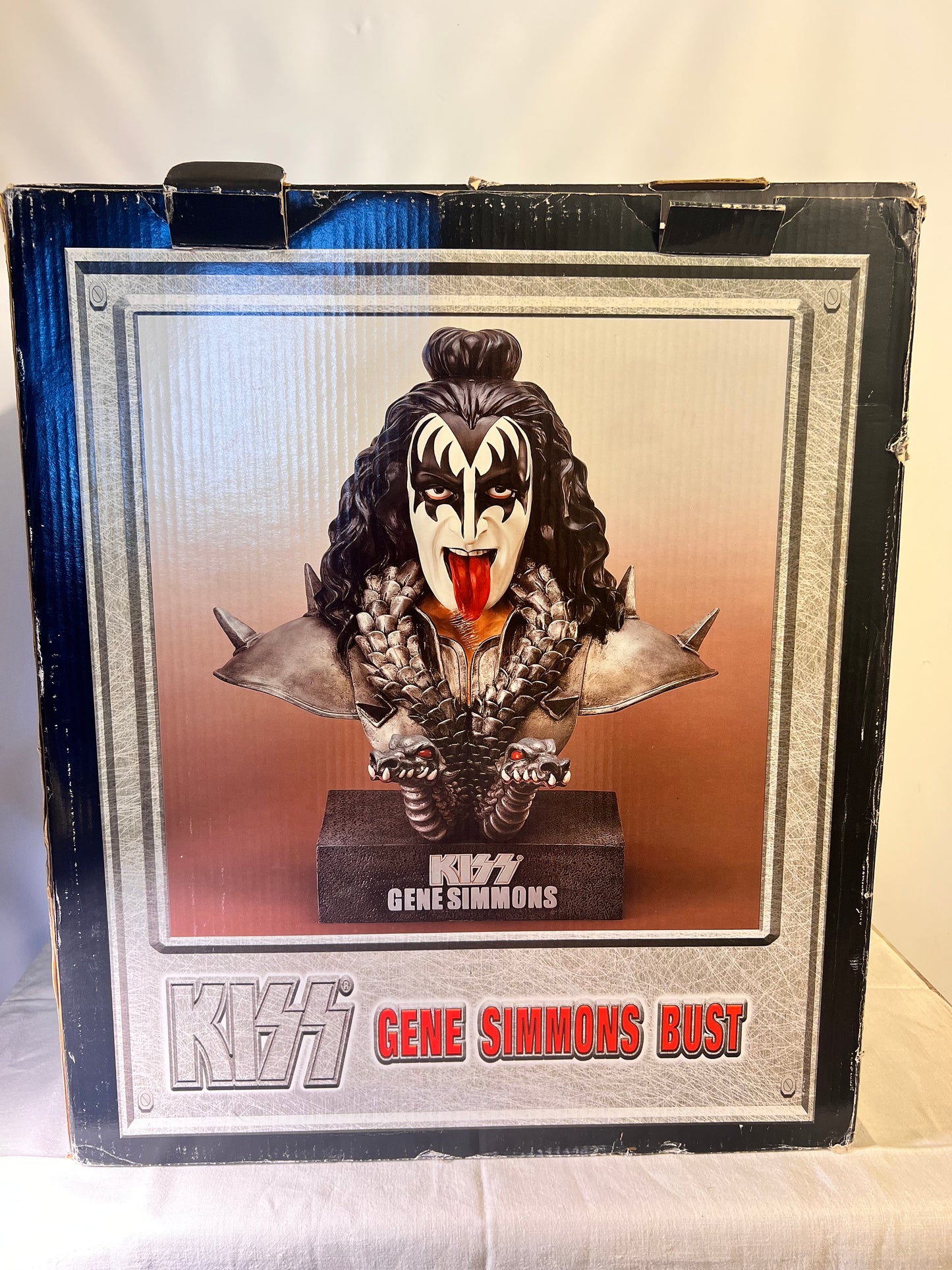 Rare- KISS - set of 4 Bust- 1999 Licensed arranged by Signatures Superstars-