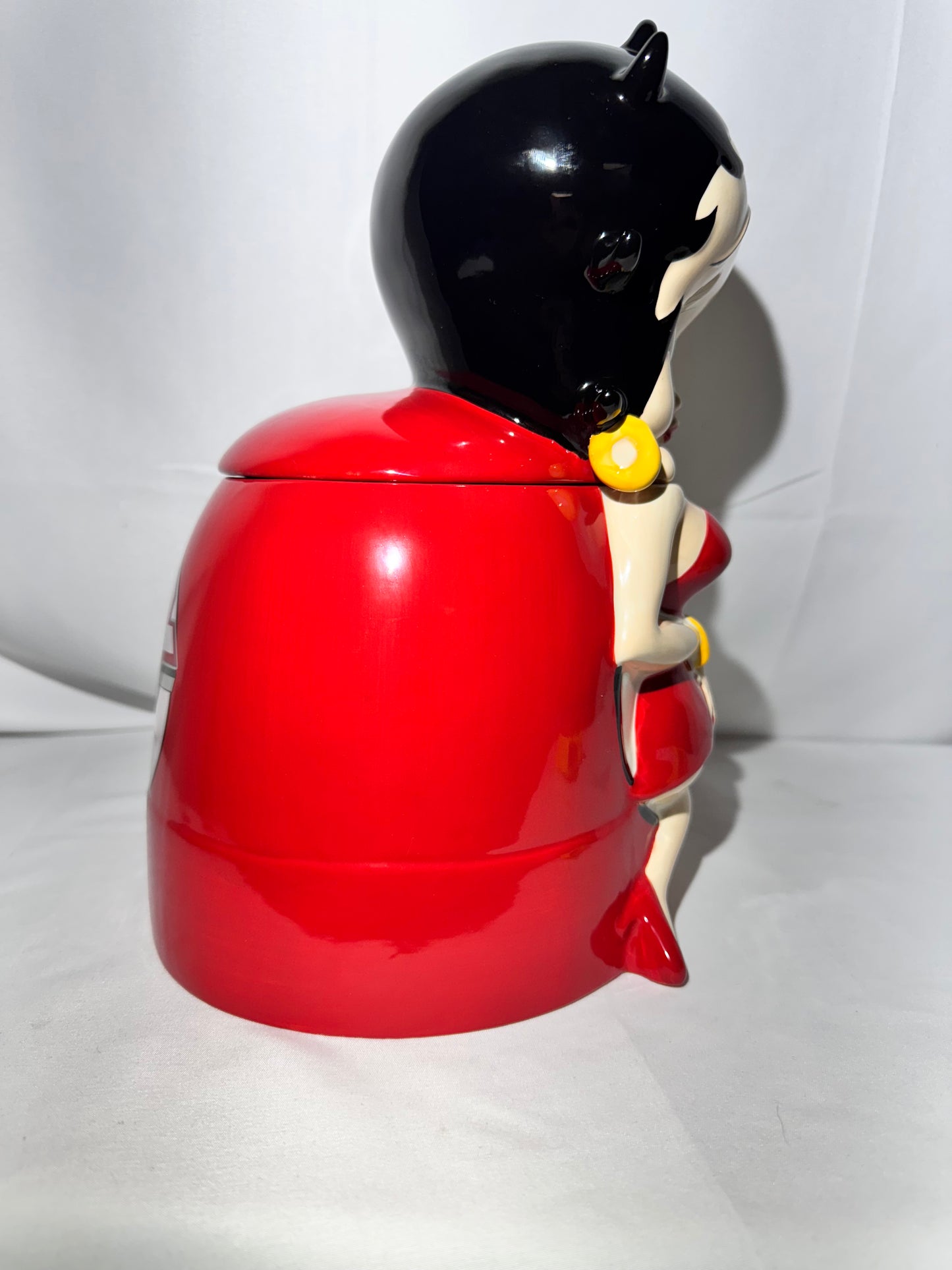 Betty Boop Cookie Jar -Red Dress King Features - Pacific 2007