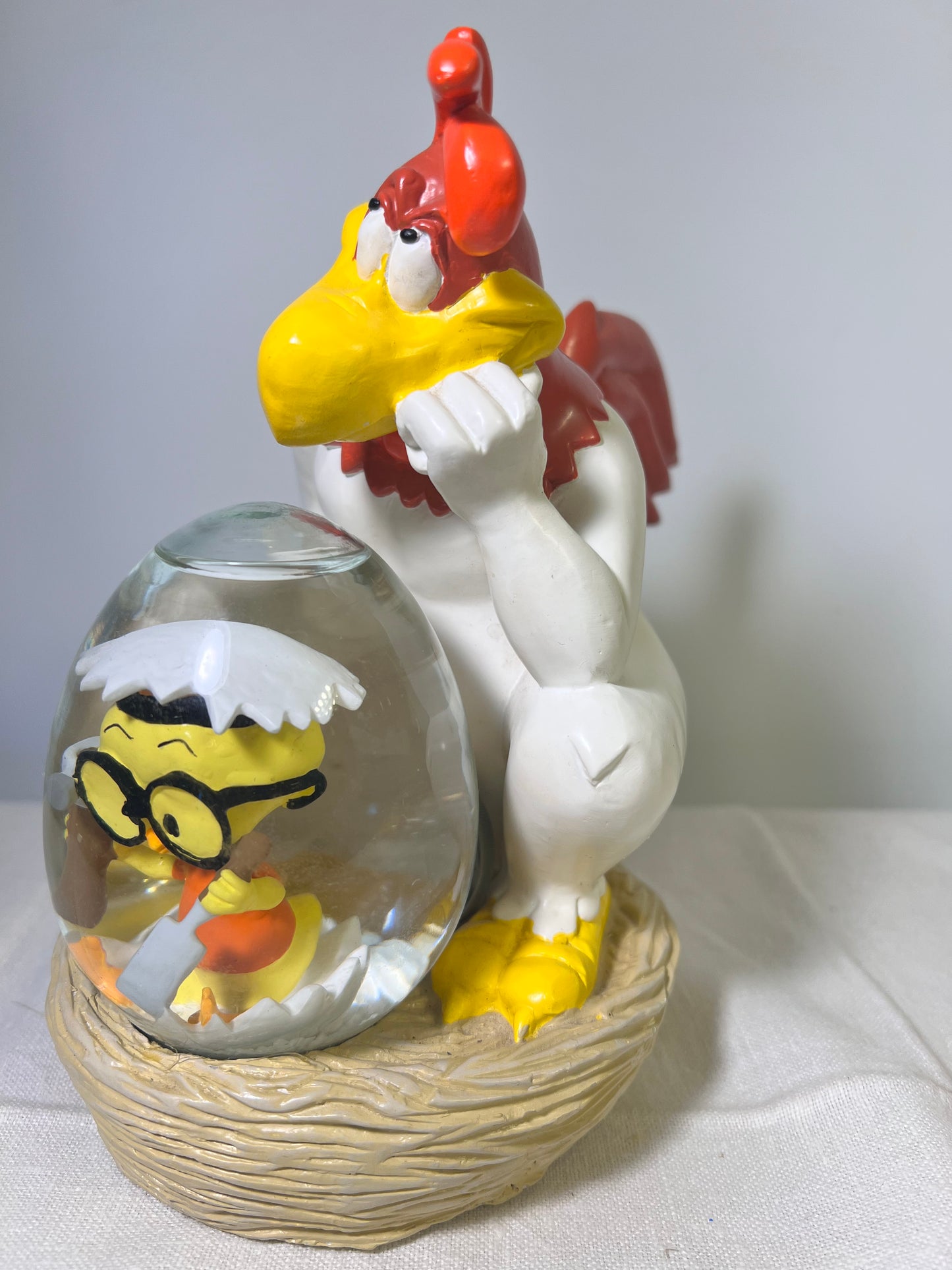 Fog Horn Leg Horn- Snow Globe-1996 -Looney Tunes- Warner Brothers