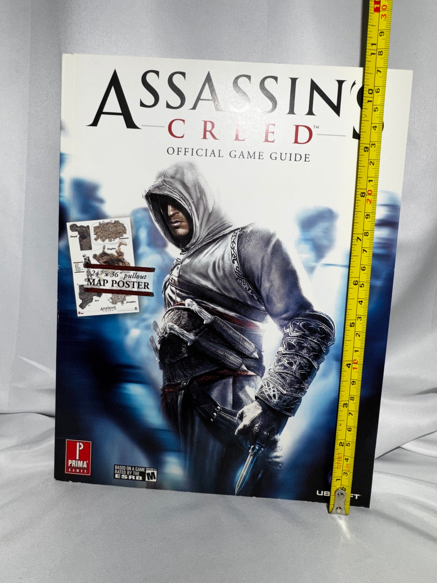 Assassin’s Creed Official Game Guide Prima Games 2007 w/ Pullout Map Poster
