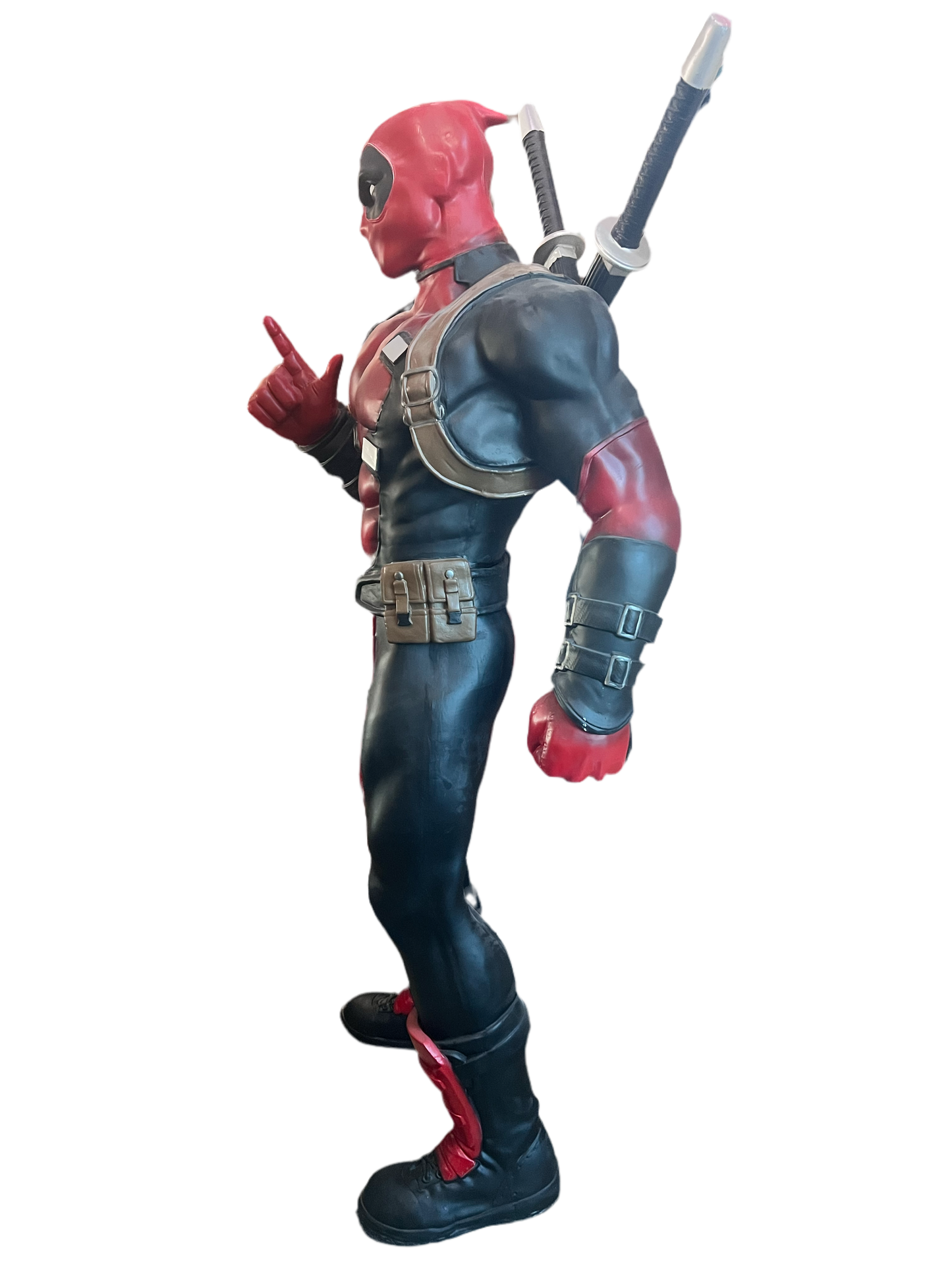 Rare - Dead Pool- 6.2 foot Statue - Cinema Display- Life size foam replica- Marvel