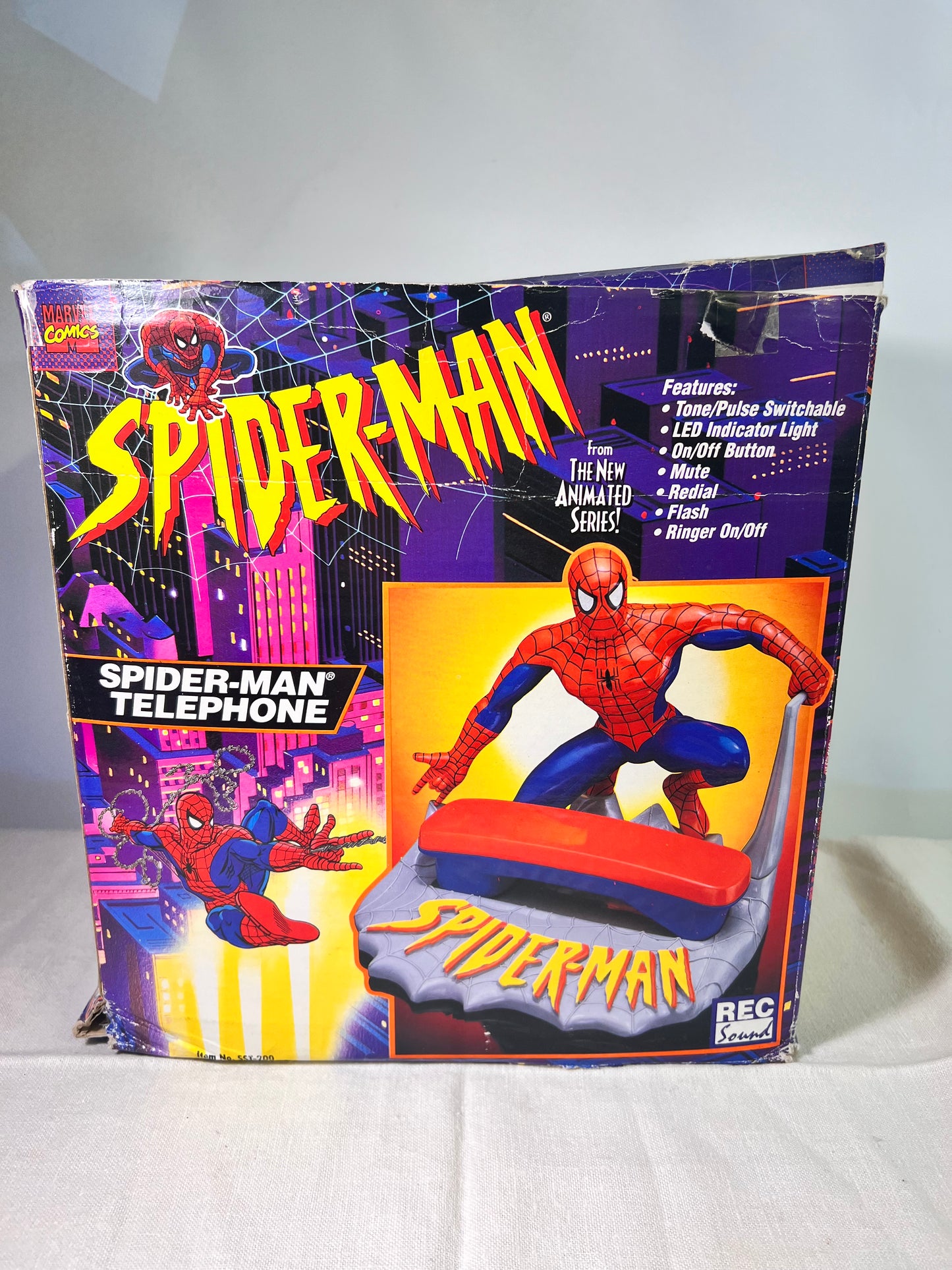 Spider-Man telephone-Marbles Comics -#SST – 200-1994