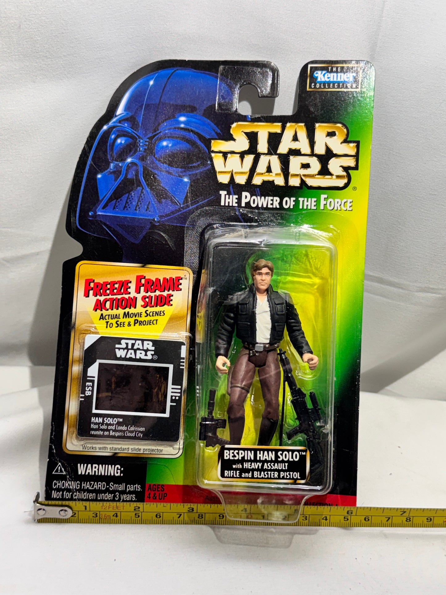 1997 Kenner Star Wars Power of the Force Bespin Han Solo Action Figure – Sealed