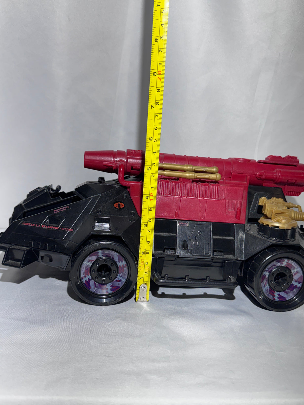 2003/2004 G.I. Joe Cobra A.P.C. Transport – Valor vs. Venom – Incomplete