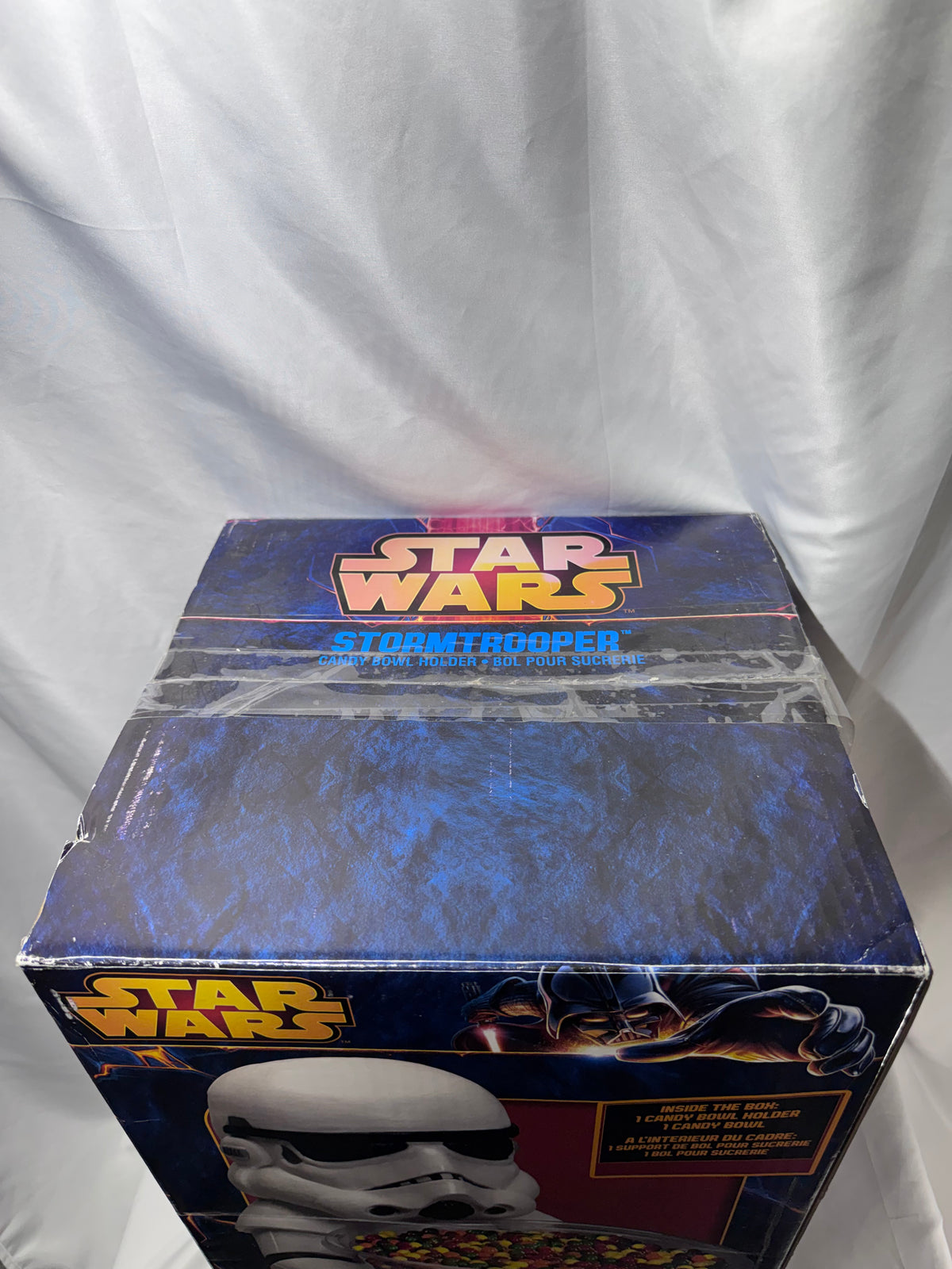 Star Wars Stormtrooper Candy Bowl Holder Rubie’s Costume Co. 20” Halloween Decor