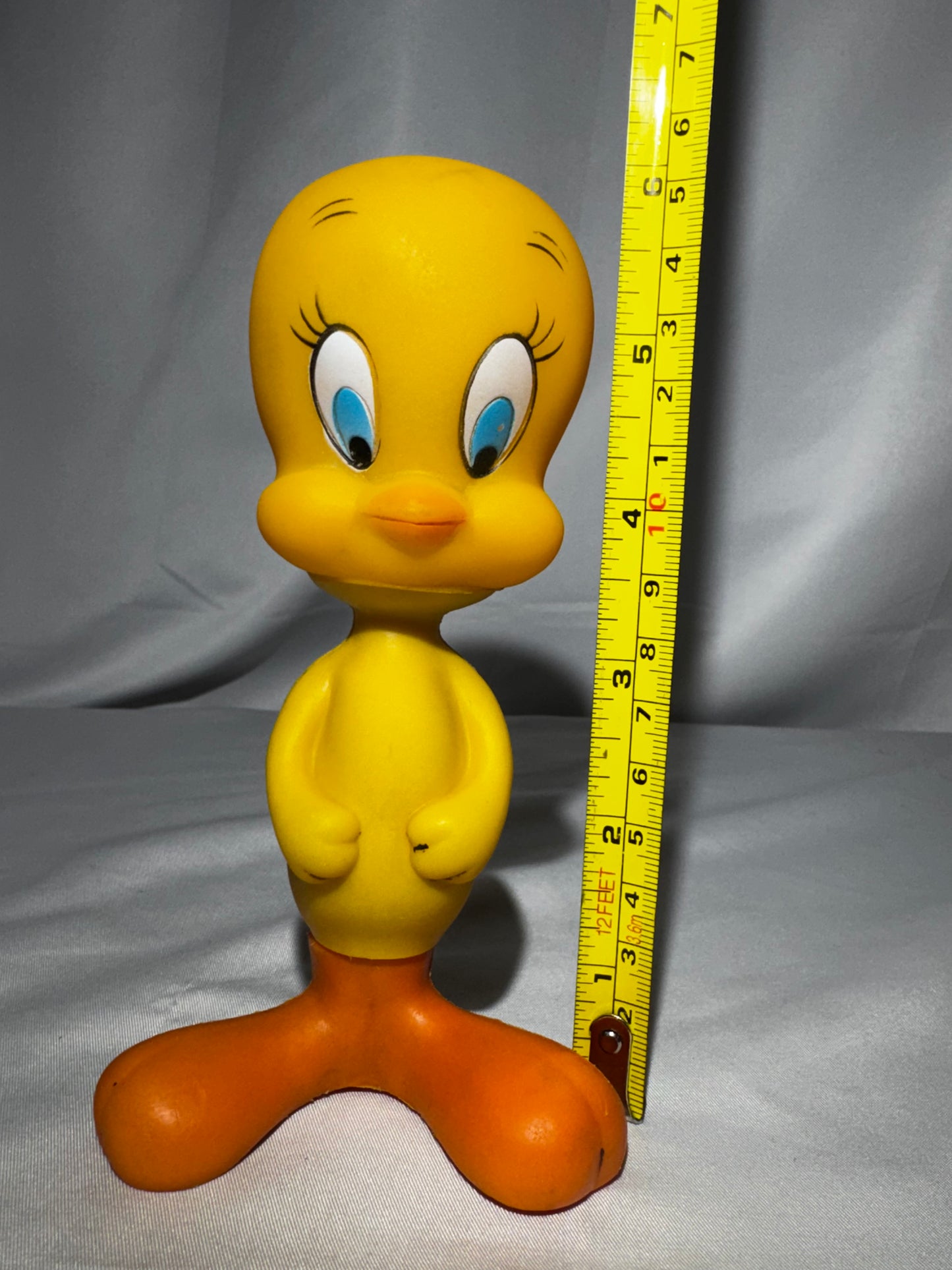 1969 Dakin Tweety Bird Vinyl Figure Warner Bros Looney Tunes Toy Hong Kong