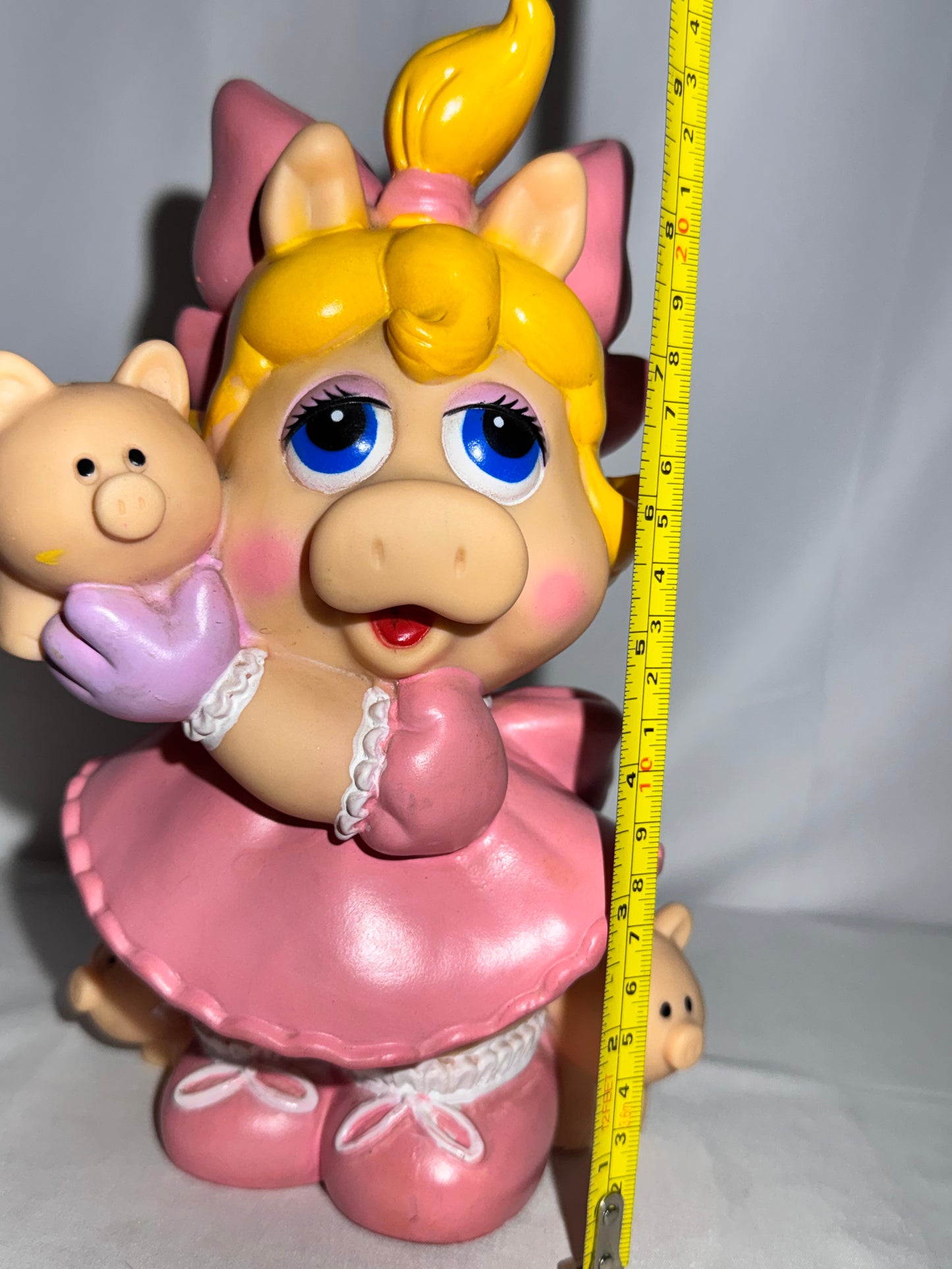 Vintage 1989 Miss Piggy Piggy Bank – ILLCO Toys / Jim Henson Muppet Character