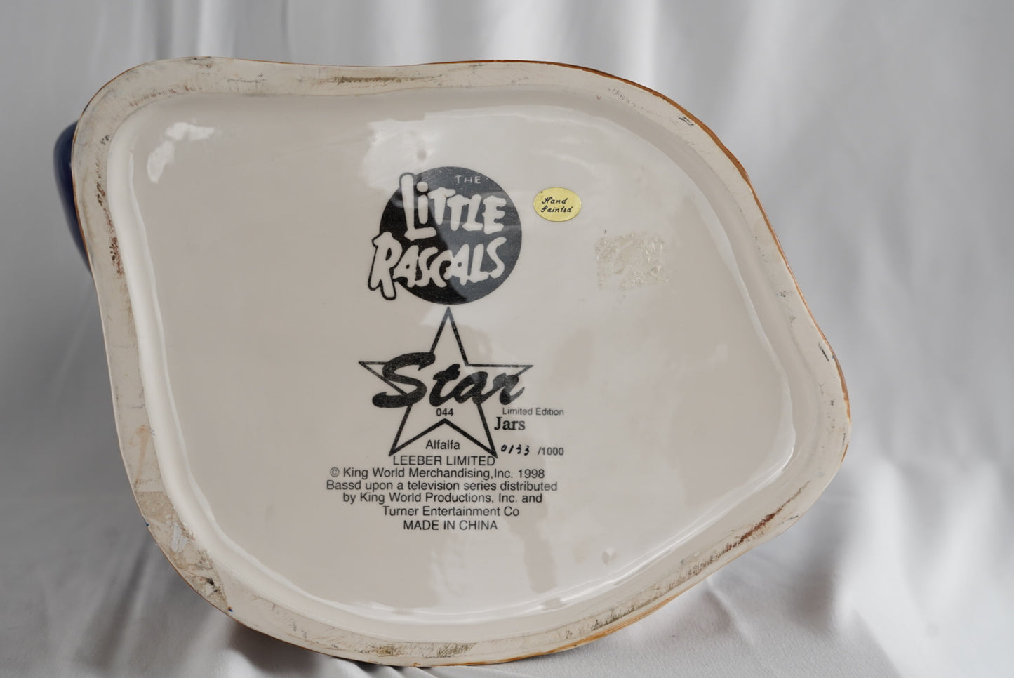 Alfalfa-17”-little rascal-
Limited edition star jars #133