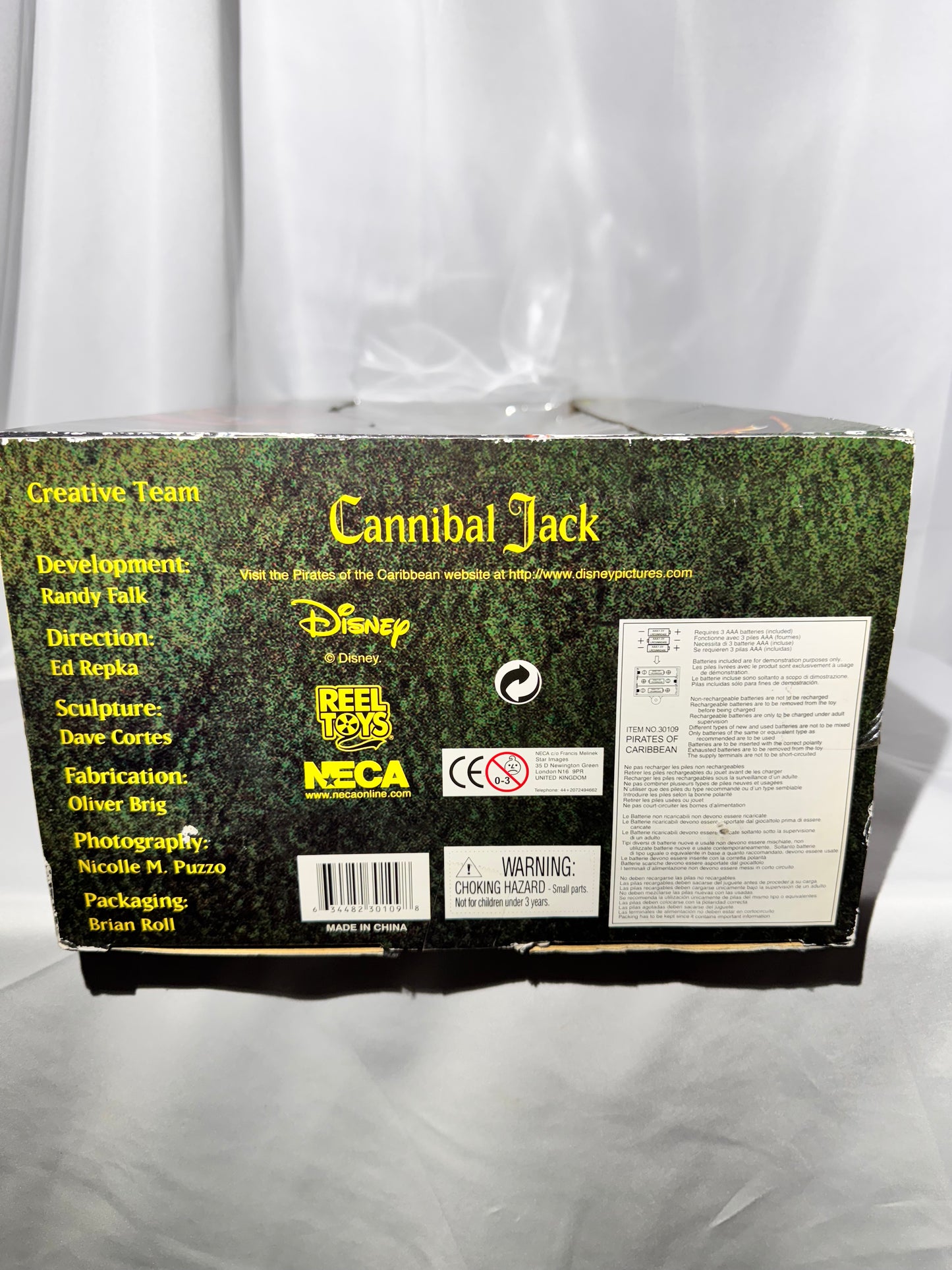 Disney Pirates of the Caribbean – Dead Man’s Chest Cannibal Jack Action Figure (18”)