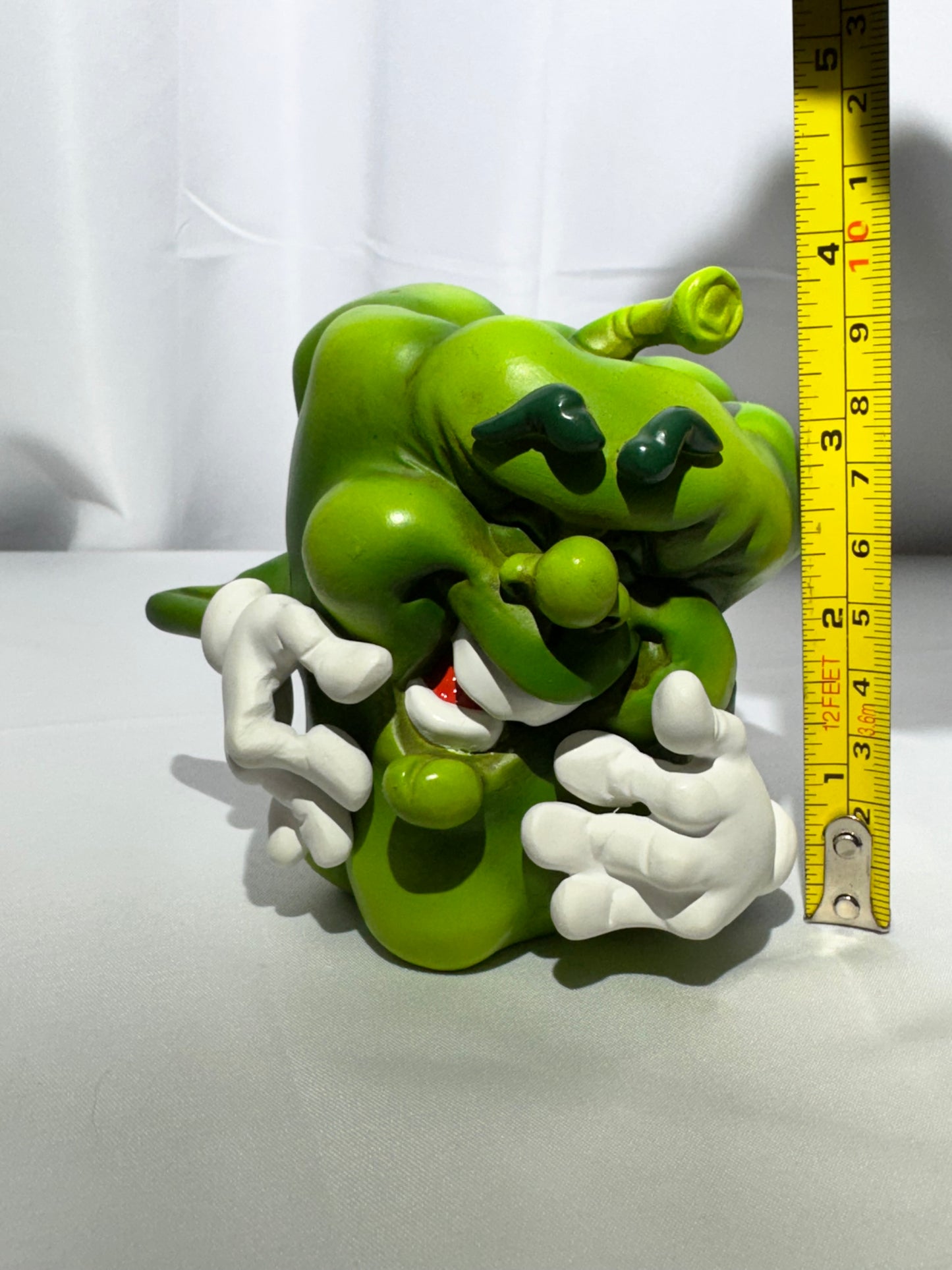 Vintage Giggling Groceries Green Bell Pepper Ceramic Figurine
