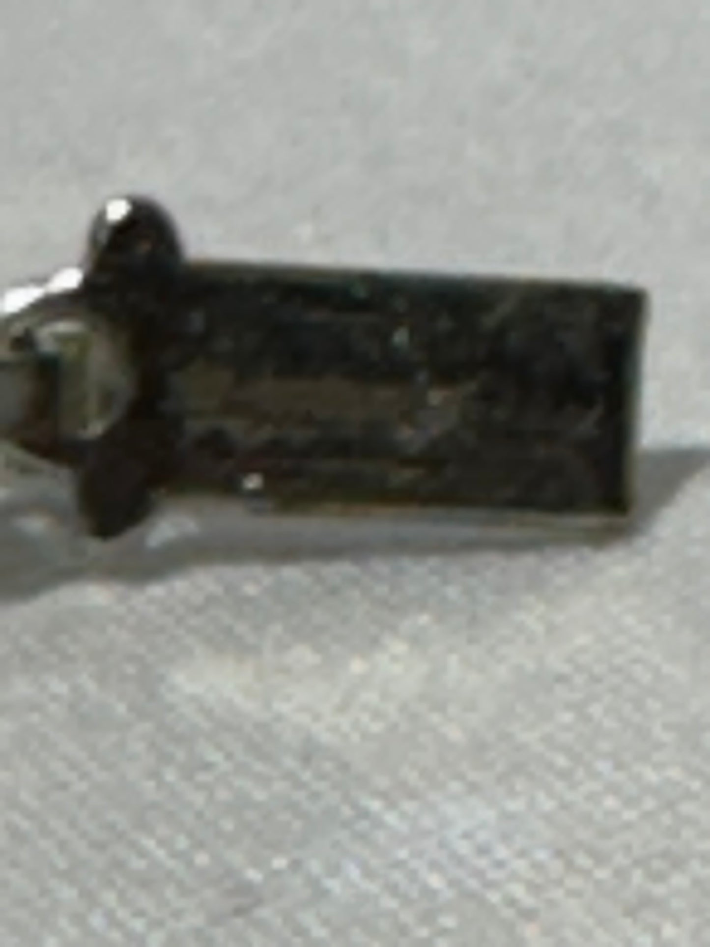 Vintage Aurora Borealis Faceted Crystal & Rhinestone Necklace / Choker with Rhinestone Flower Clasp