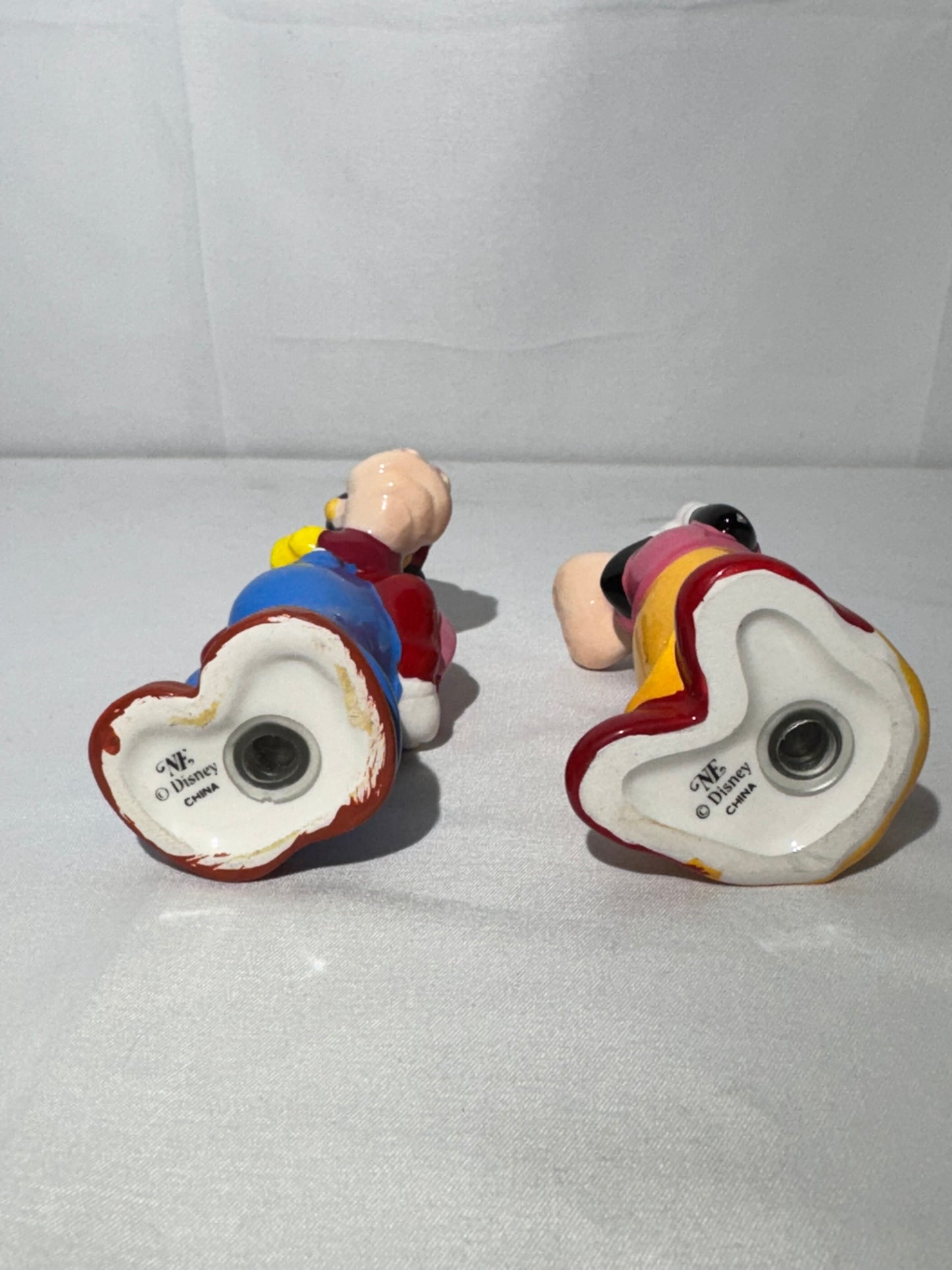 vintage Disney Horace Horsecollar & Clarabelle Cow Salt and Pepper Shakers
