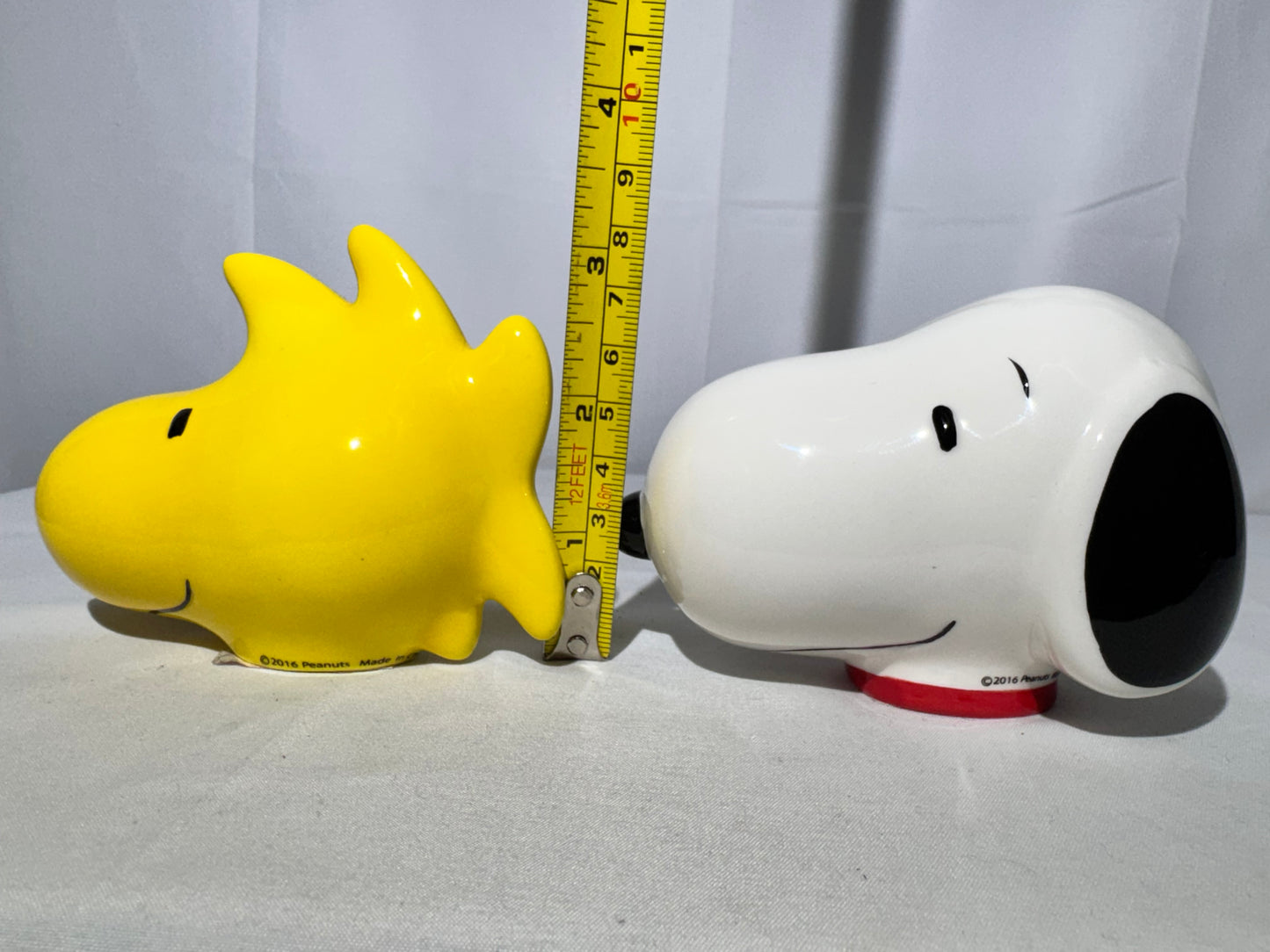 Snoopy & Woodstock Salt and Pepper Shaker Set – With Stoppers & Original Box
