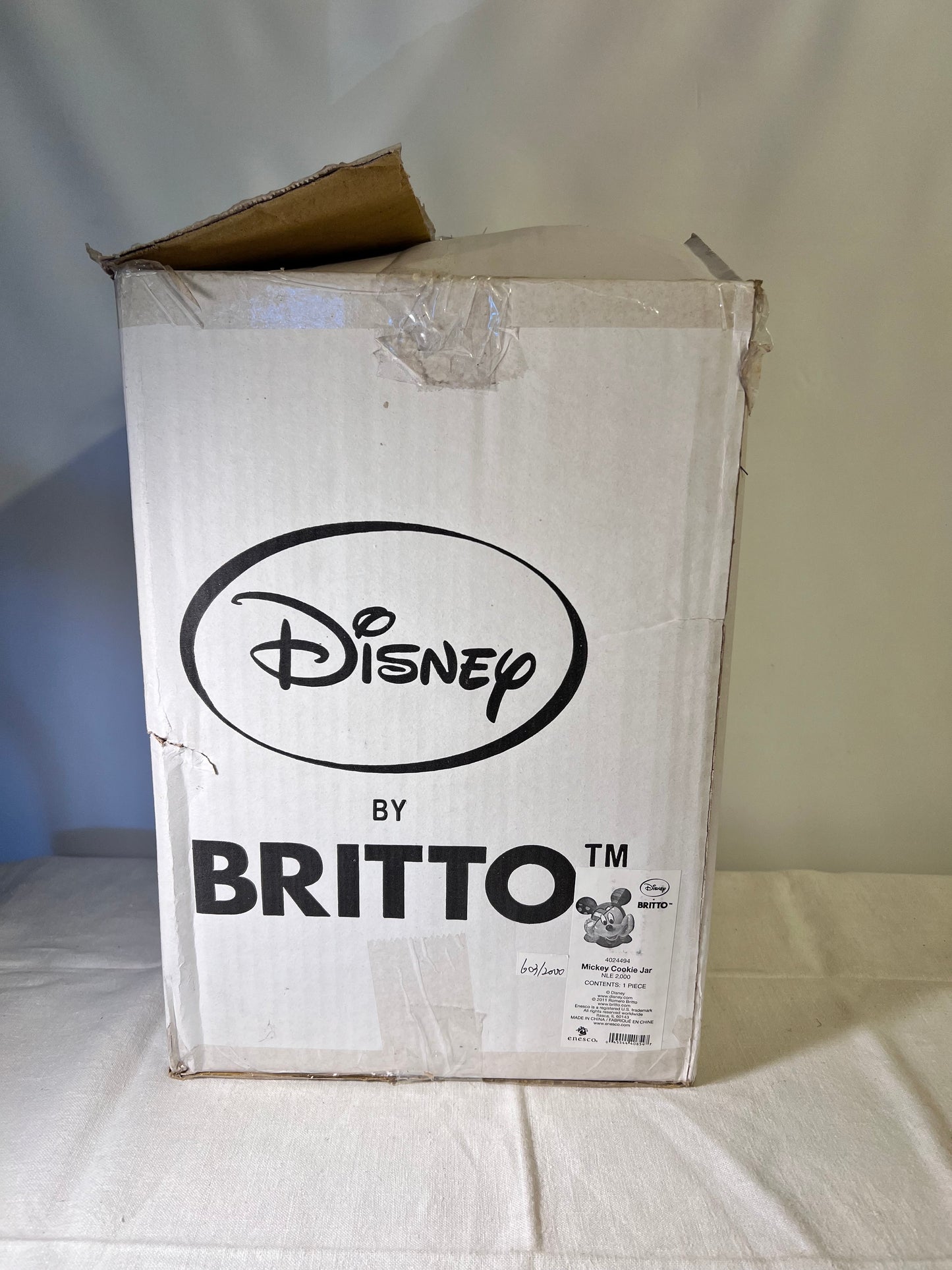 Mickey Mouse- Britto- Cookie Jar- 603/2,000 - Signed and numbered- Disney