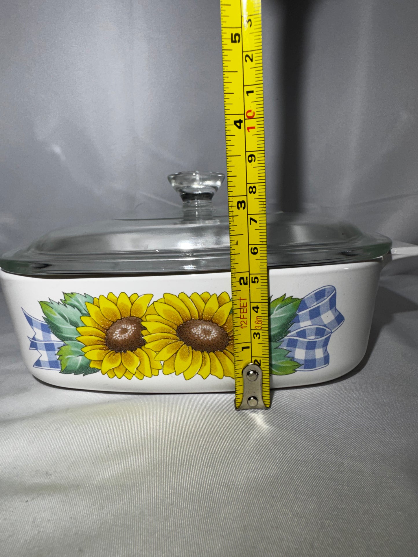 Corning Ware Sunsation 1-Qt Casserole Dish with Lid p-7-c