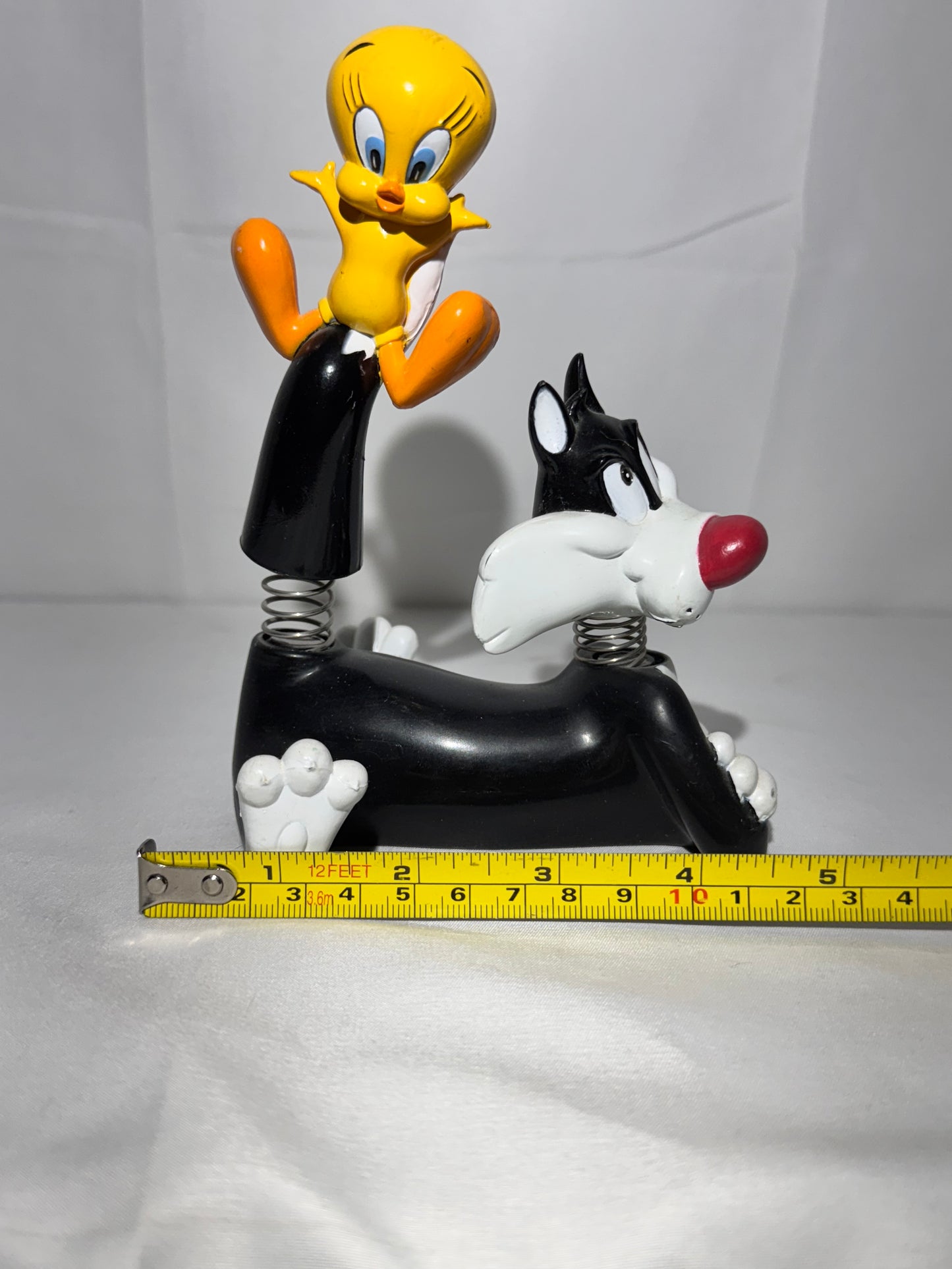 Looney Tunes Tweety & Sylvester Bobblehead – 1998 Warner Bros