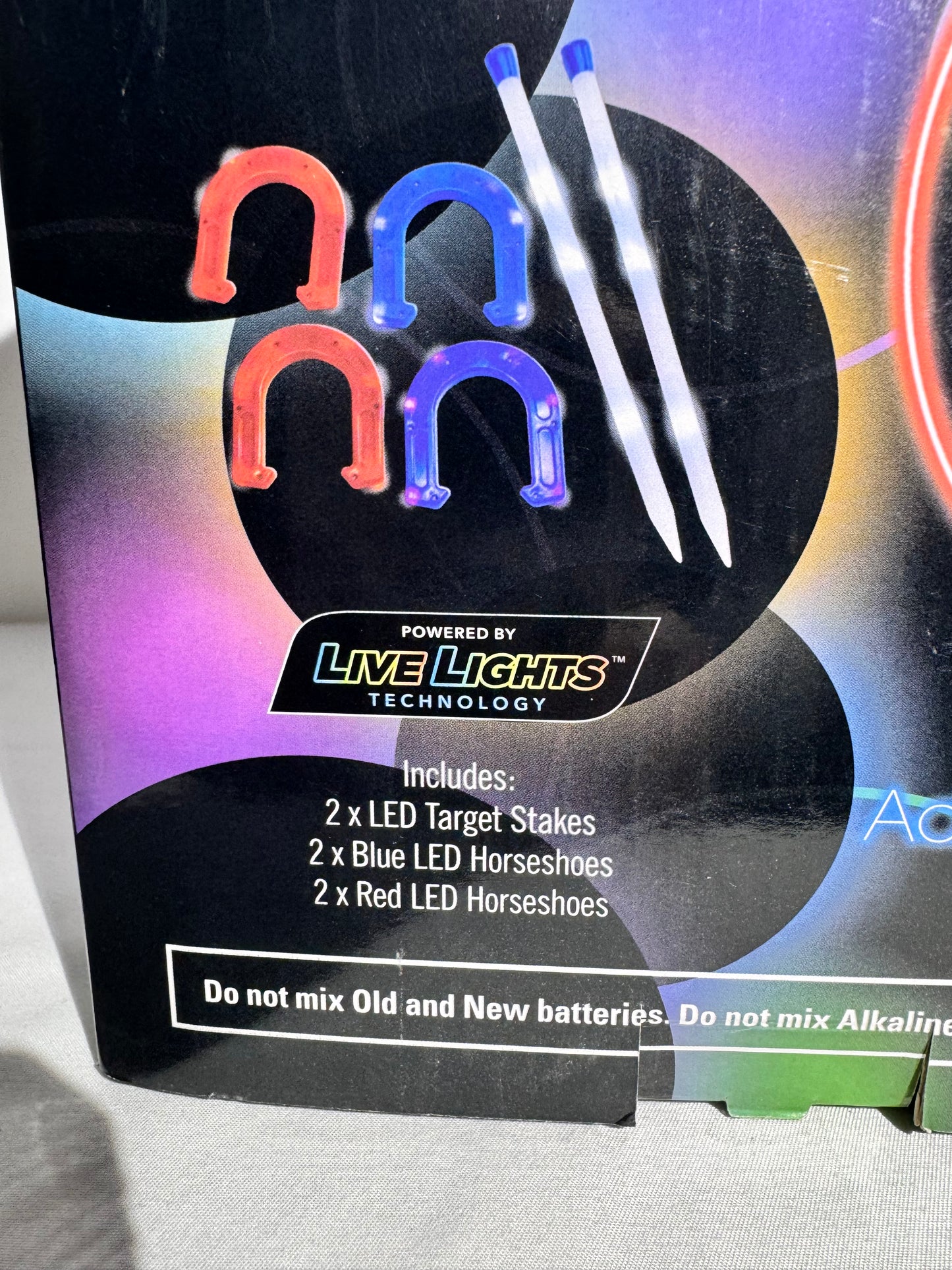 Yard Candy Illuminated LED Horseshoe Game – Unopened Box (2022)