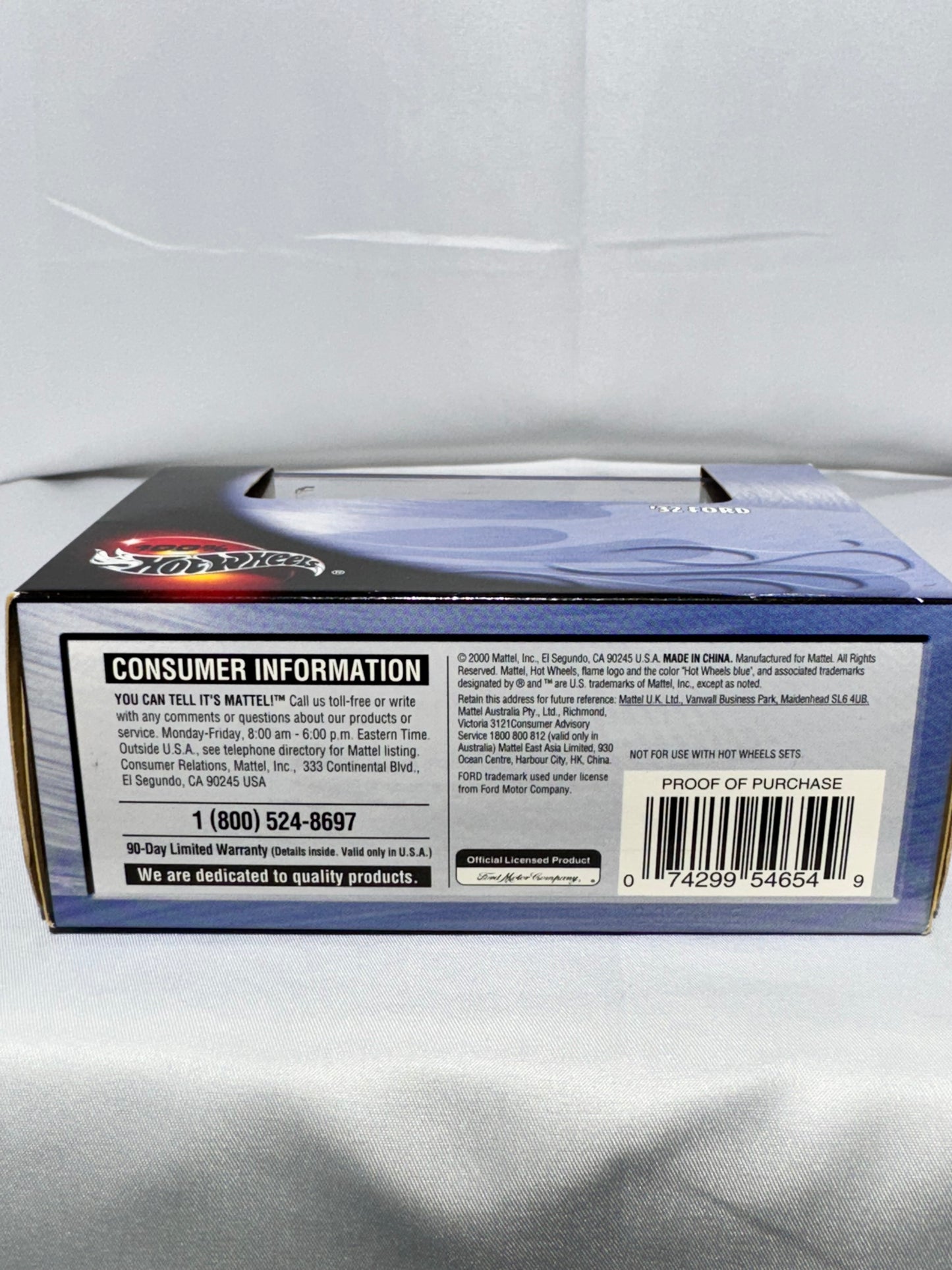 Hot Wheels ’32 Ford – Limited Edition Diecast (2000 Mattel)