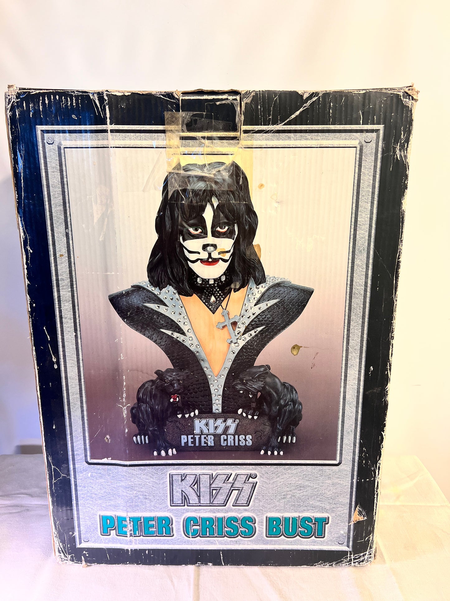 Rare- KISS - set of 4 Bust- 1999 Licensed arranged by Signatures Superstars-