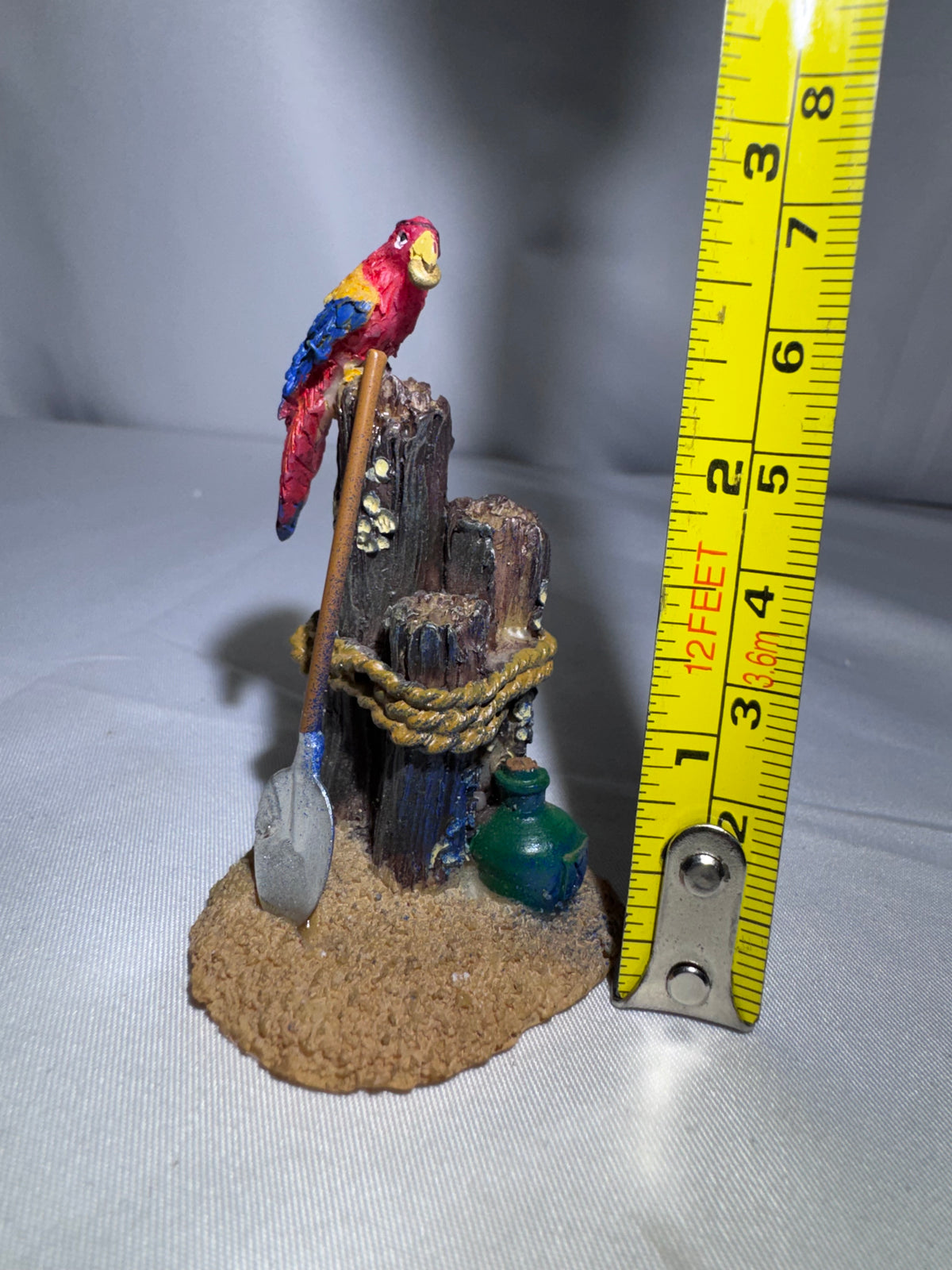 Lemax Spooky Town “First Mate Second” Parrot Figurine – 2007 – RETIRED