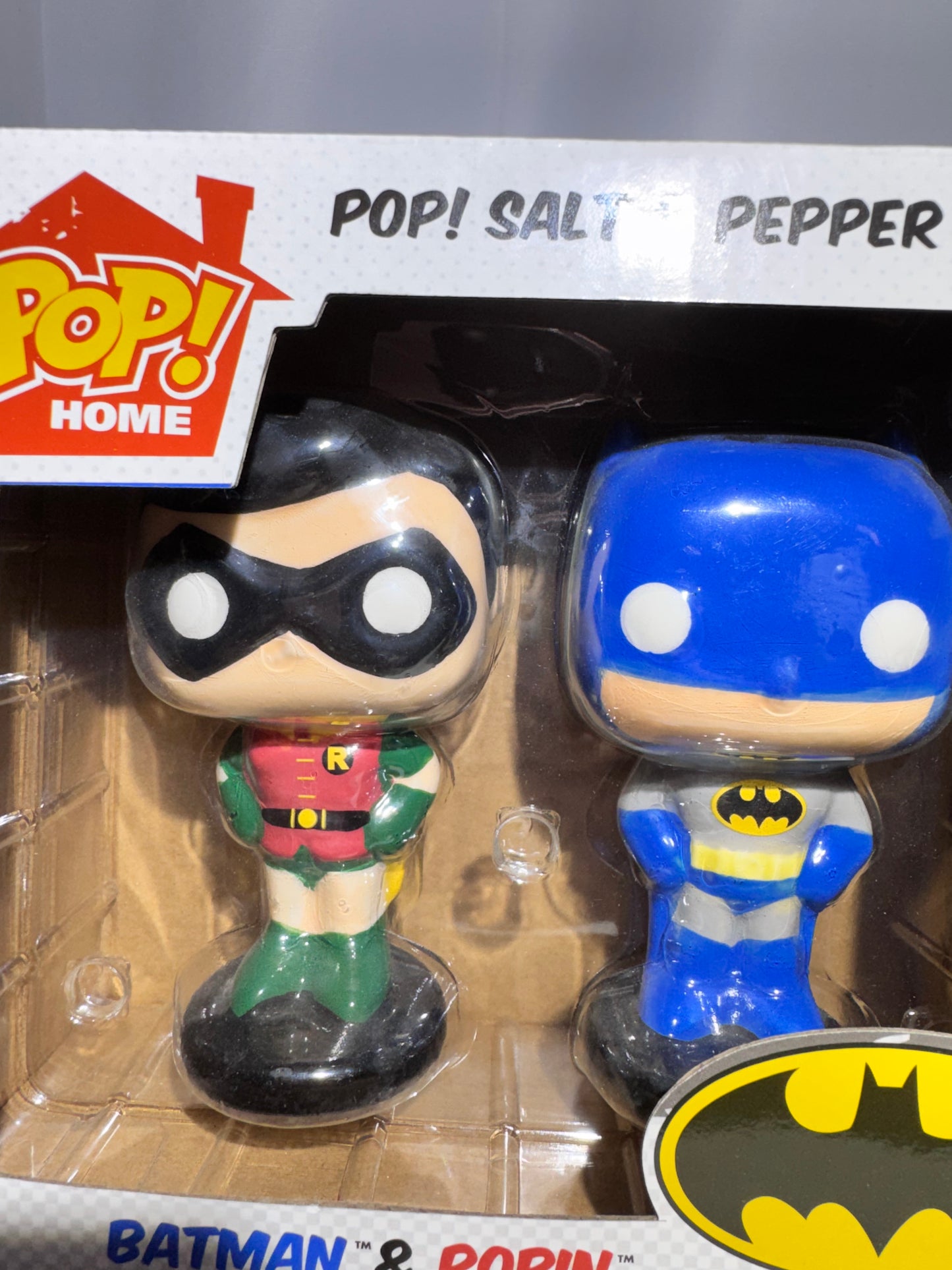 Funko Pop! Home DC Comics Batman & Robin Salt & Pepper Shaker Set w/ Original Box