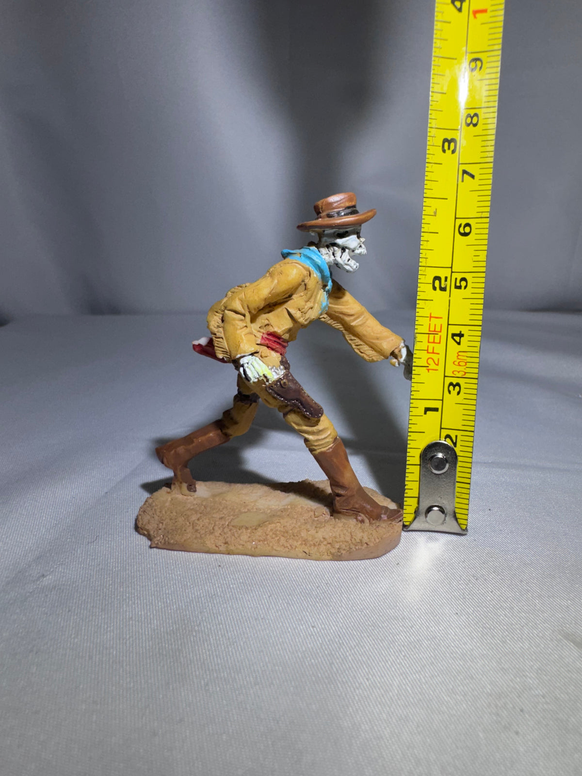 Lemax Spooky Town “Spooky Gunfighter” Skeleton Cowboy #82475 – RETIRED