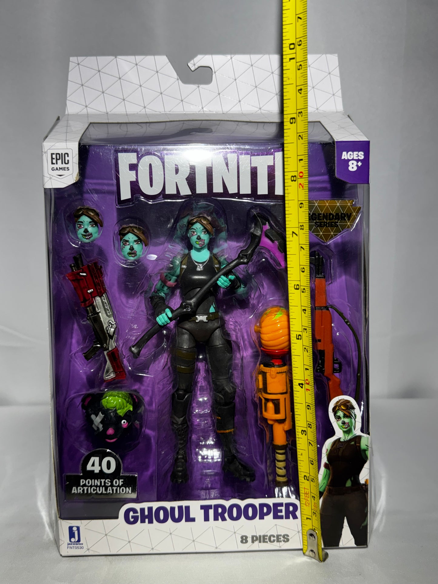 Fortnite Legendary Series Ghoul Trooper 6” Action Figure – 8 Pieces