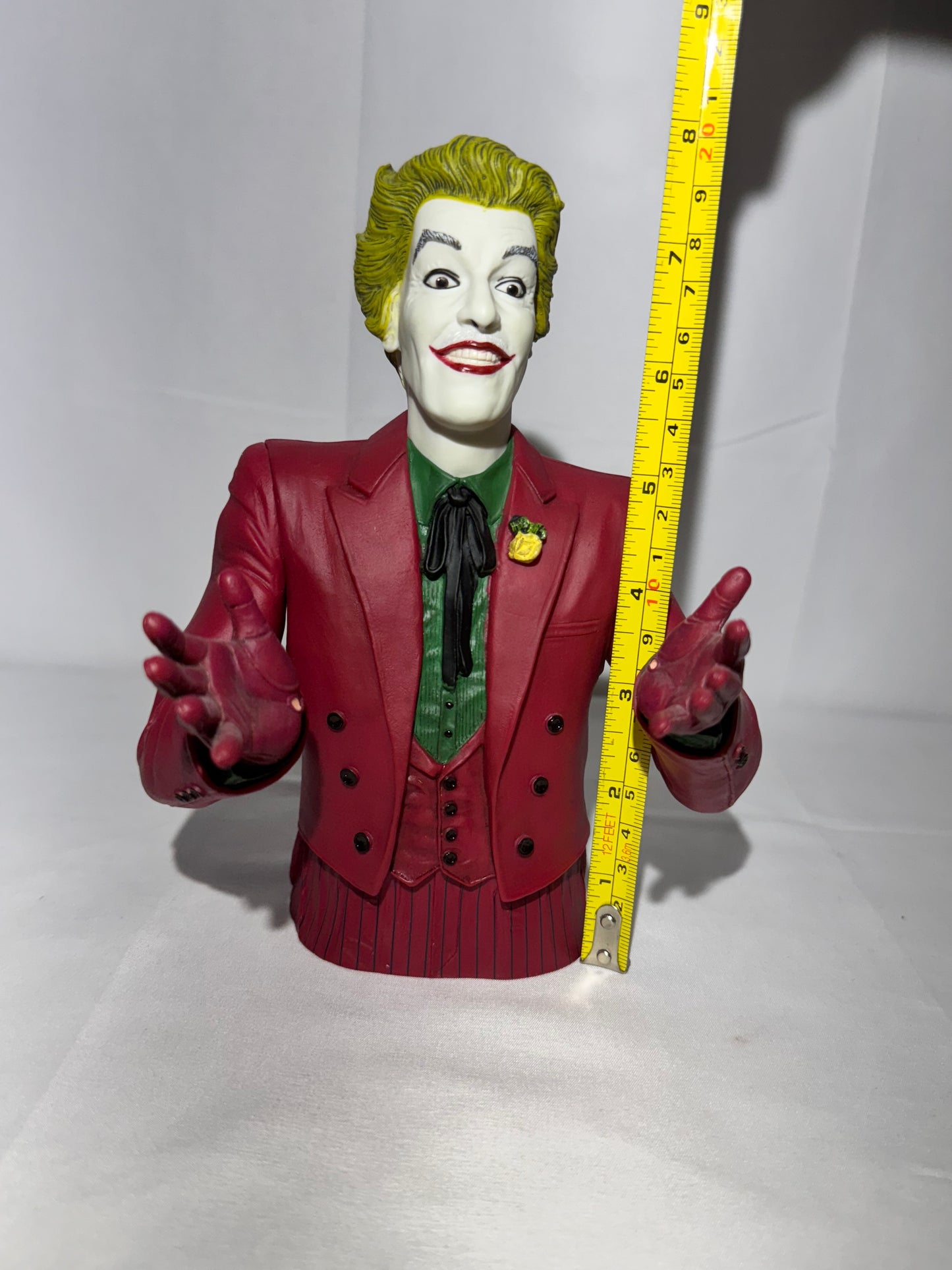 1966 Batman TV Series Joker 8” Vinyl Bank – Designed by Barry Bradfield – DC Comics / Diamond Select Toys