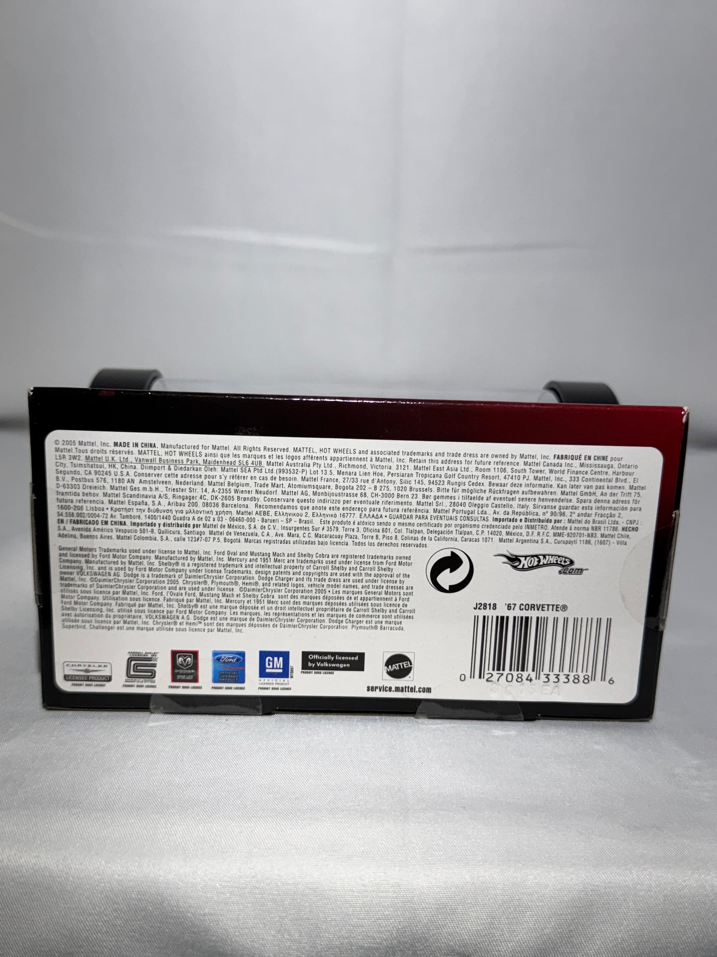 Hot Wheels Kalifornia Kustoms – ’67 Corvette by Mattel (2005).