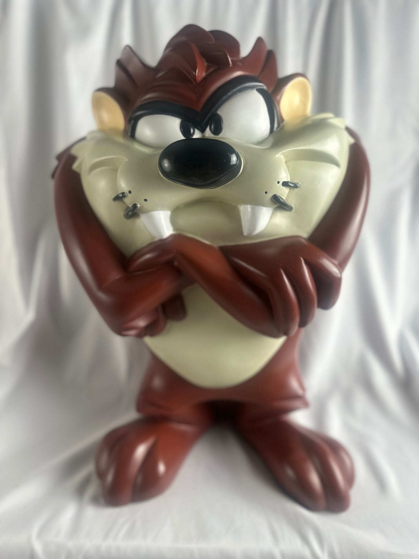 Vintage -Tasmanian Deveil-18' Taz statue-Warner Brothers- Looney Tunes