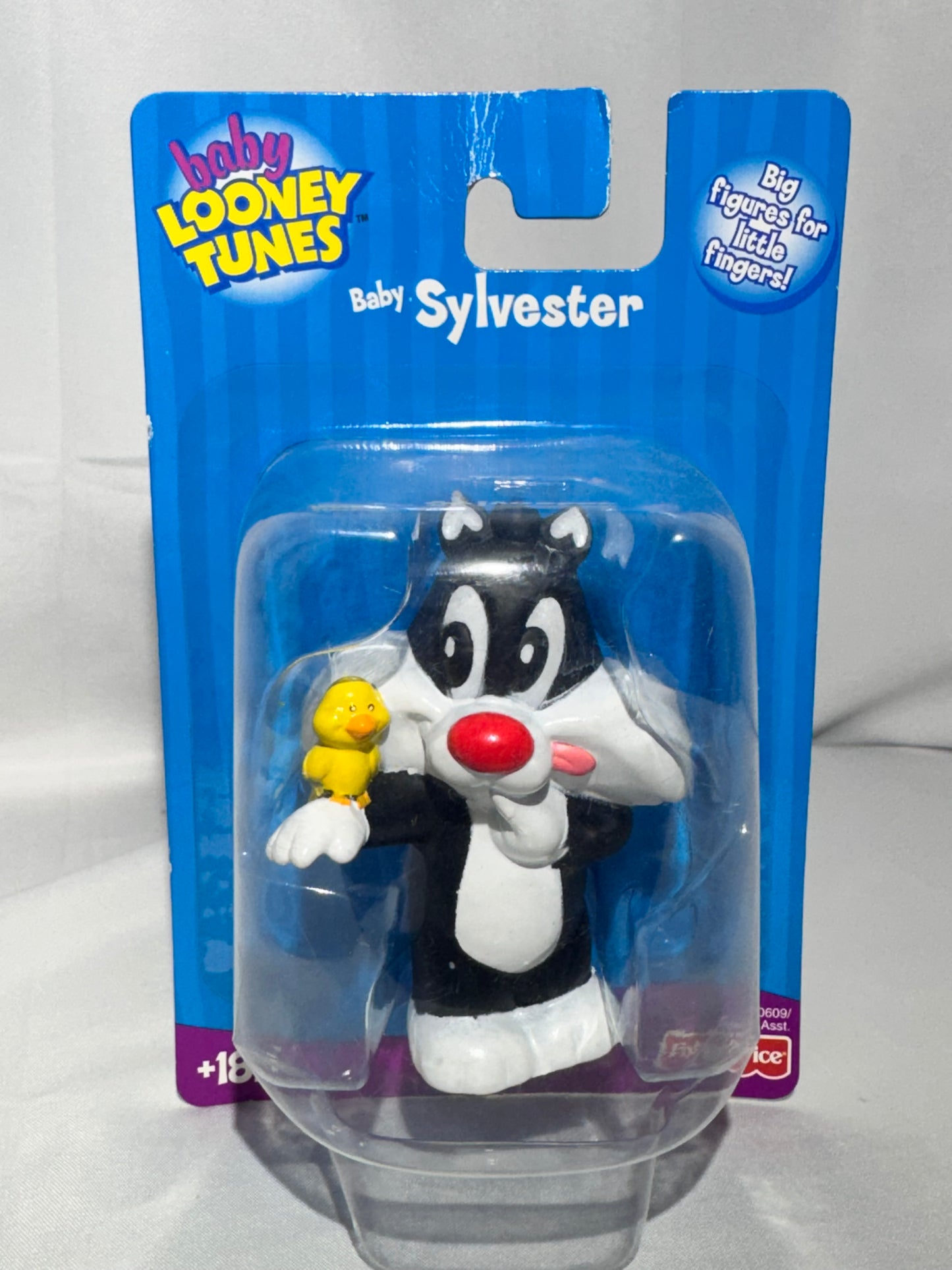 Fisher-Price Baby Sylvester Figure – Baby Looney Tunes (2003 Mattel) – In Original Packaging