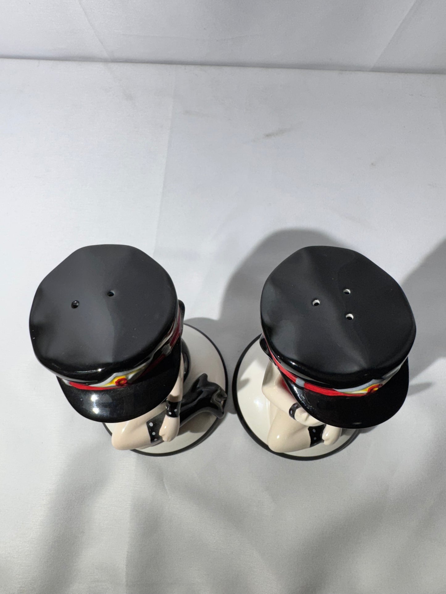 Betty Boop Biker Salt & Pepper Shakers – 2003 King Features Syndicate – Original Stoppers