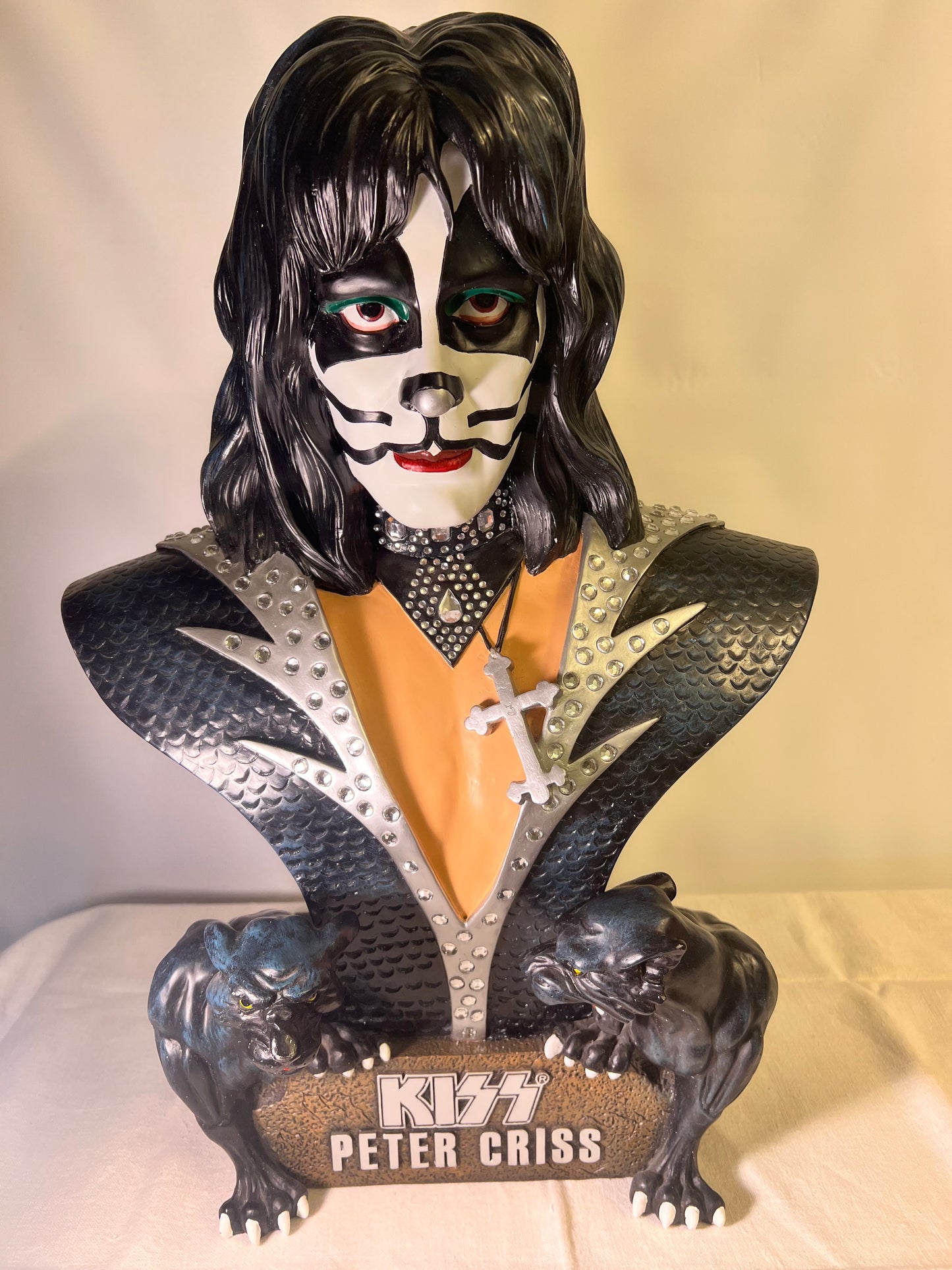 Rare- KISS - set of 4 Bust- 1999 Licensed arranged by Signatures Superstars-