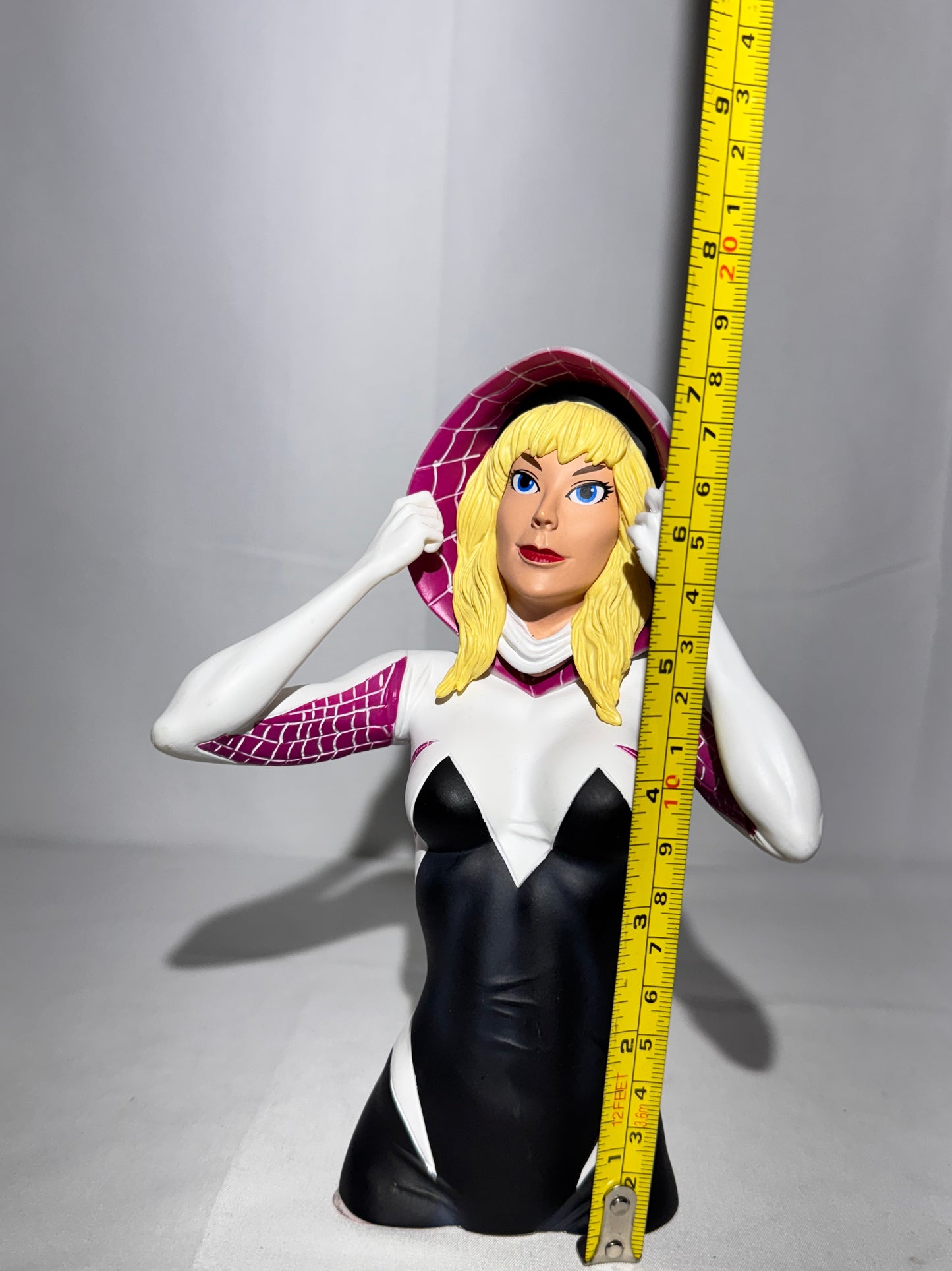 Spider-Gwen Unmasked “PX” Bust Bank – Stock #68491 – Marvel