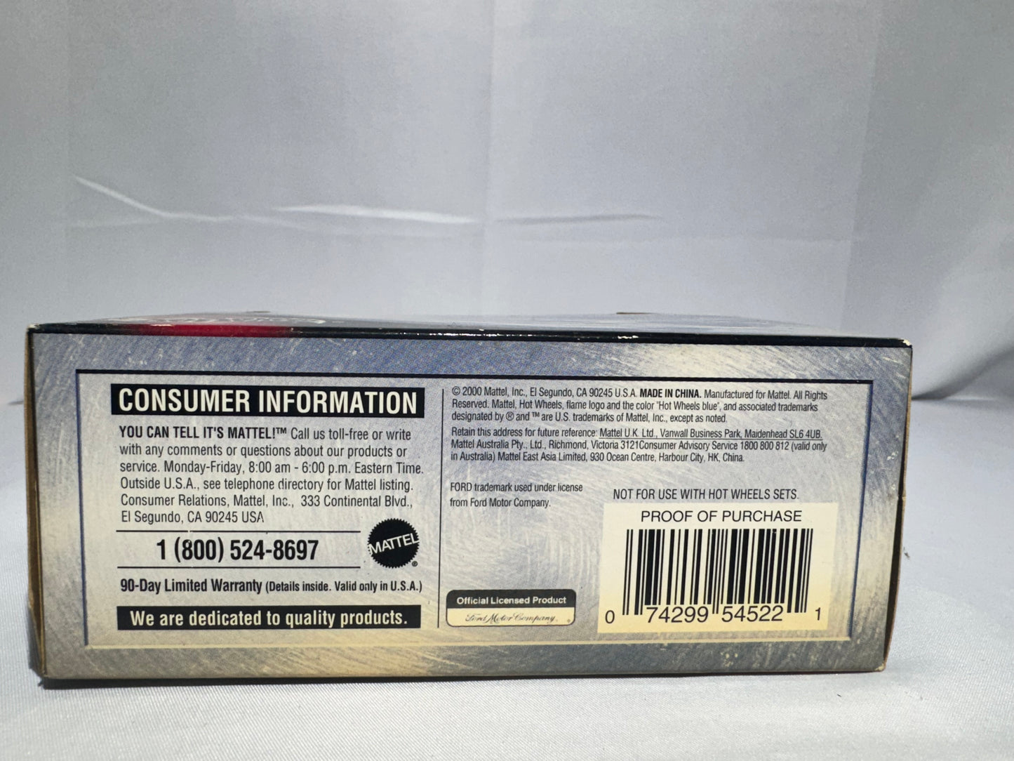 Hot Wheels 1940 Ford – Gray & Red Limited Edition Diecast (Mattel)