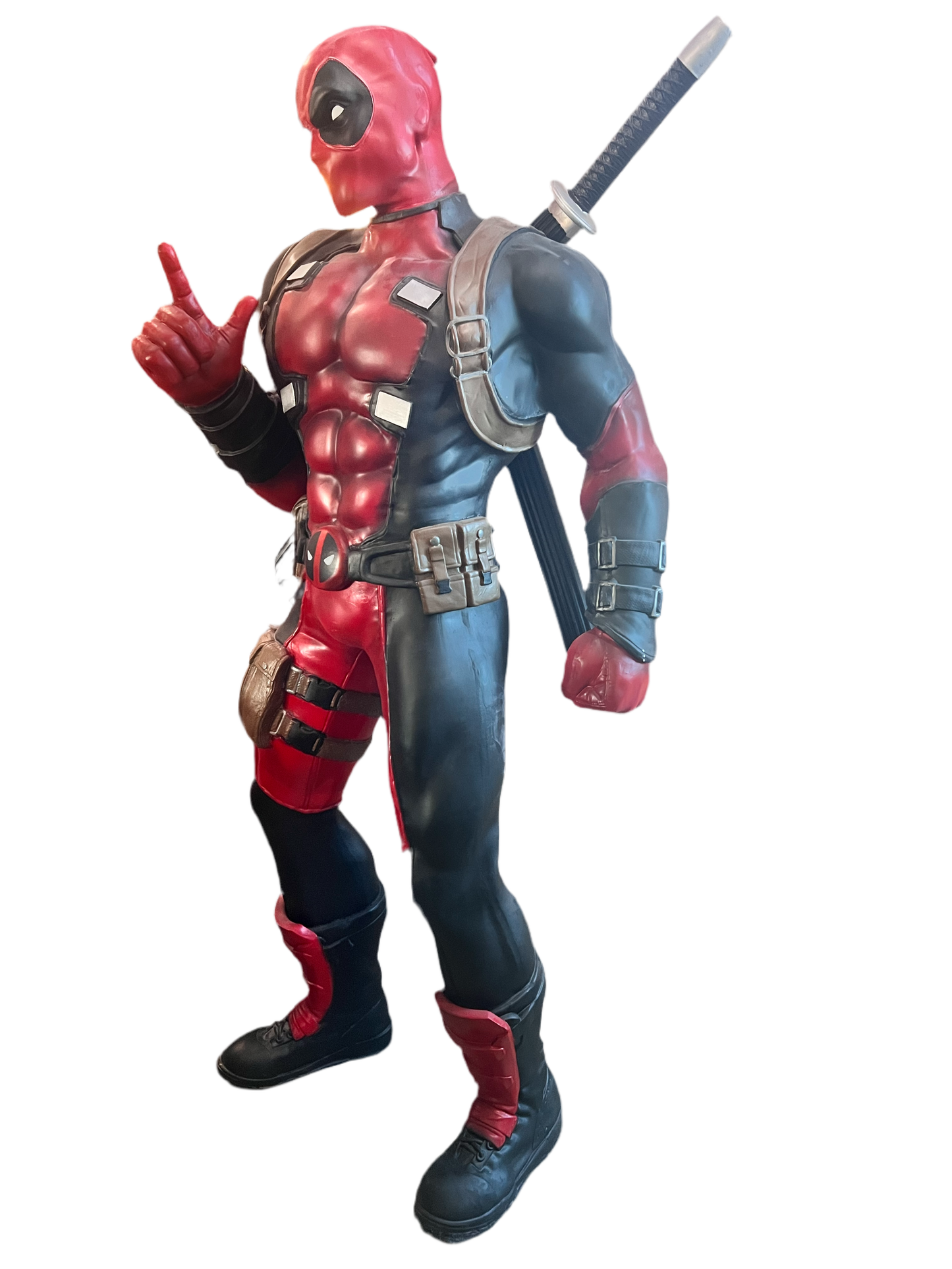 Rare - Dead Pool- 6.2 foot Statue - Cinema Display- Life size foam replica- Marvel