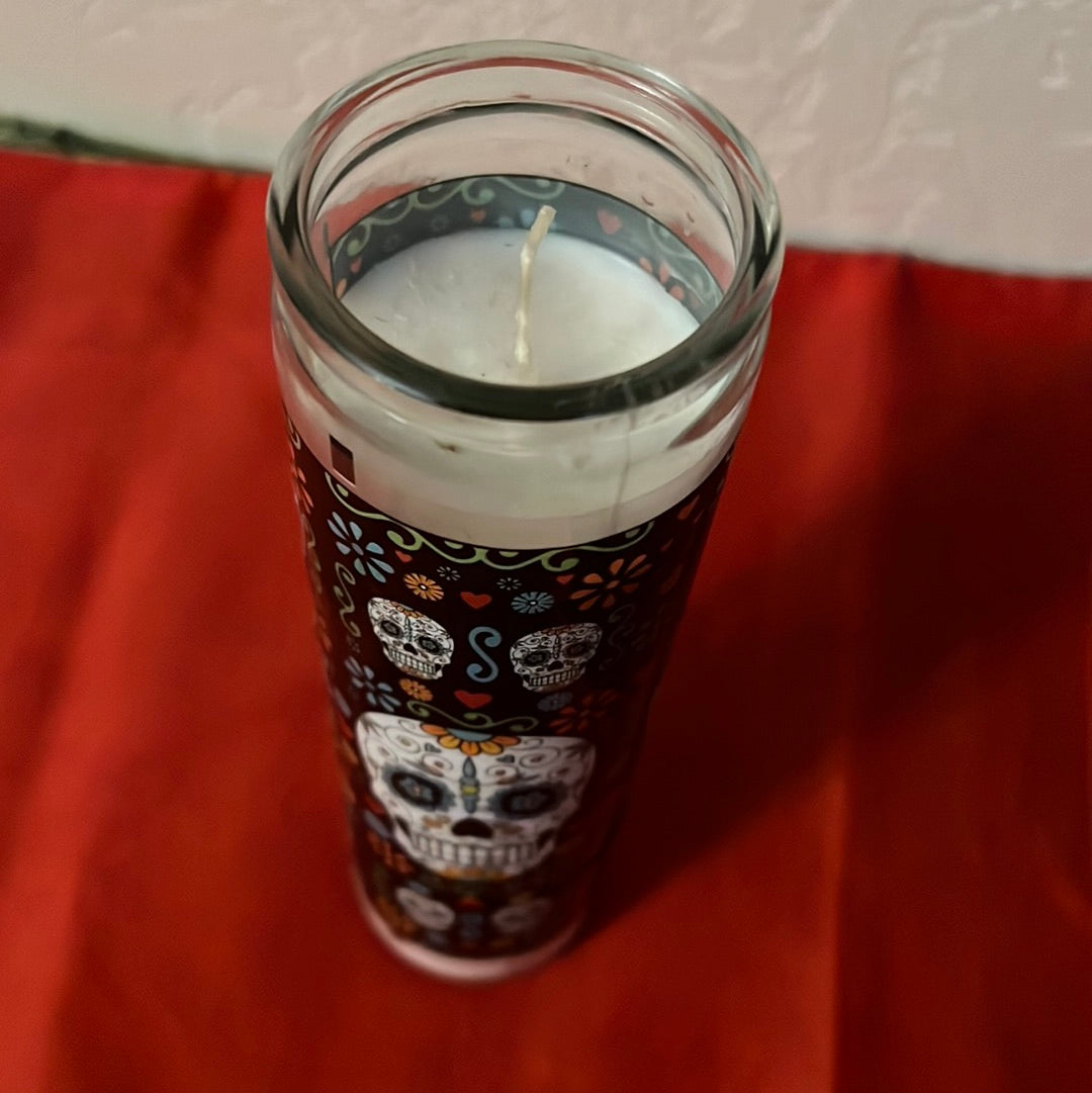 Dia De LosMuertos Candle