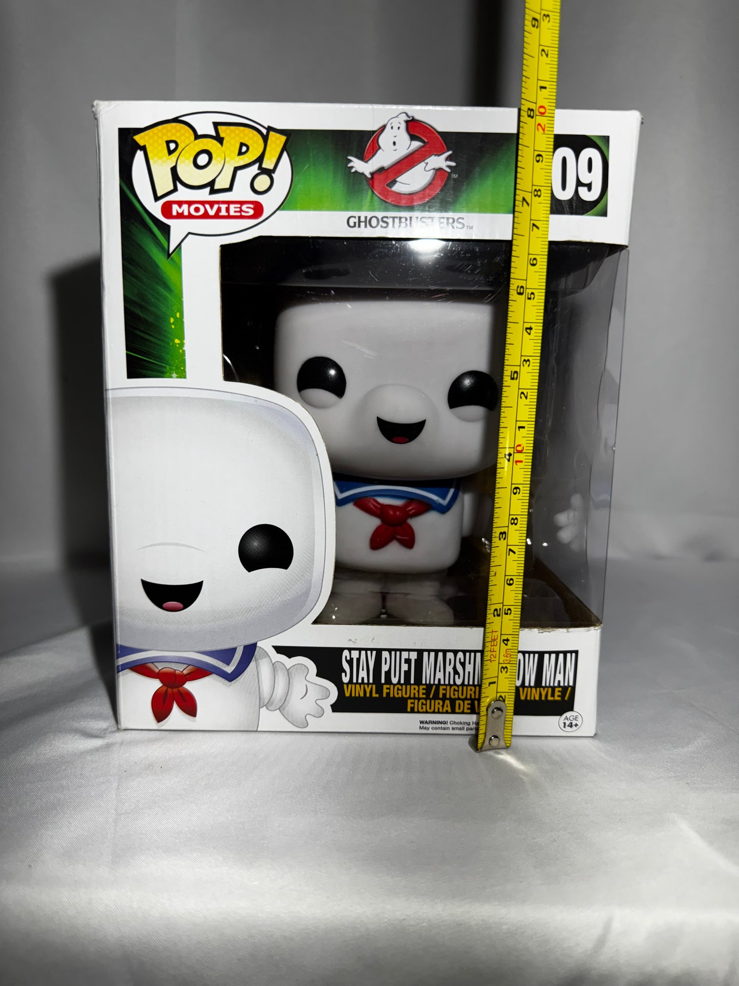Funko POP! Movies Ghostbusters Stay Puft Marshmallow Man #109 6” Vinyl Figure Vaulted