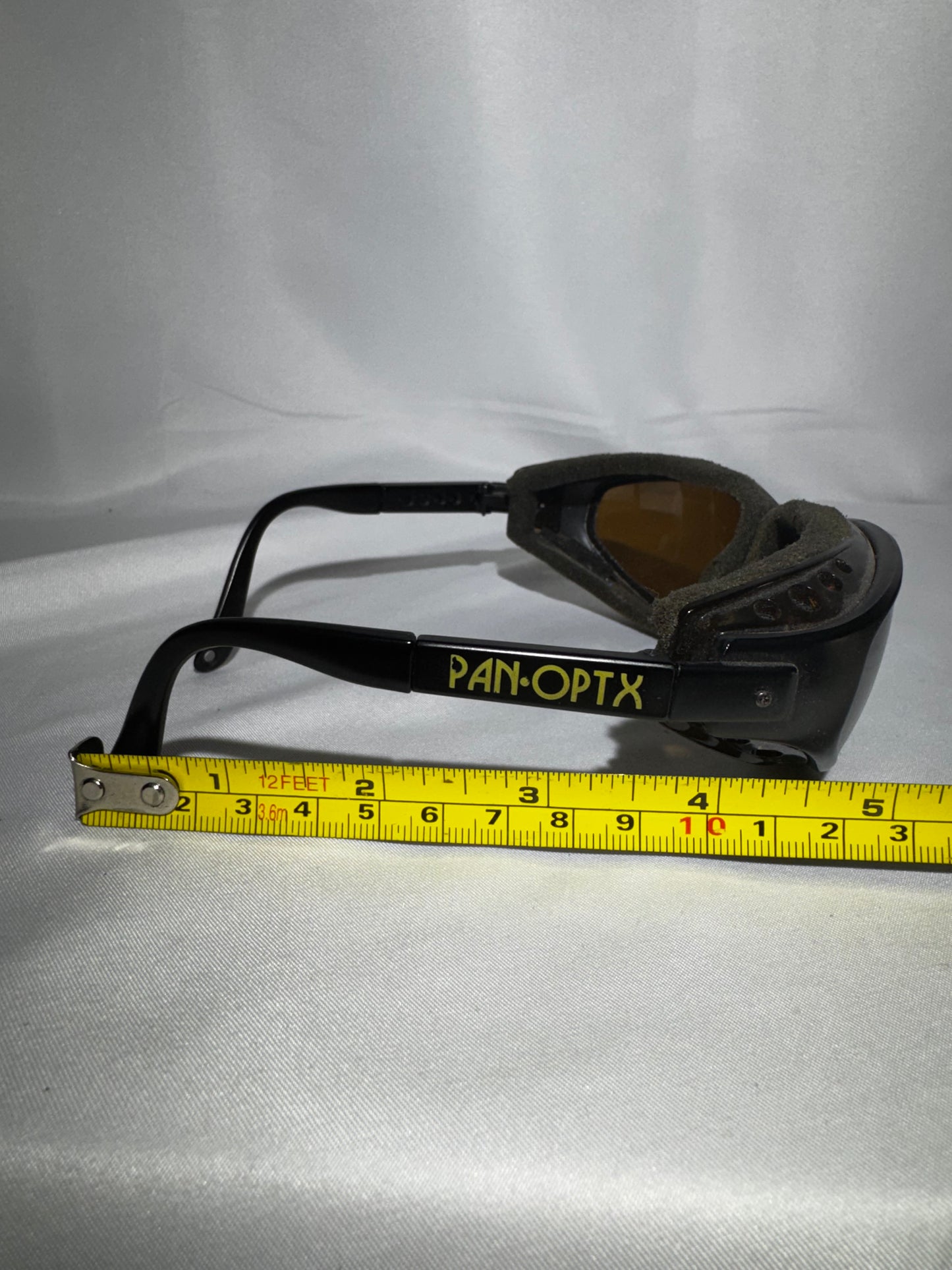 Vintage 7eye by Panoptx Motorcycle Dry Eye Sunglasses AirShield w/ Case & Extra Earpieces