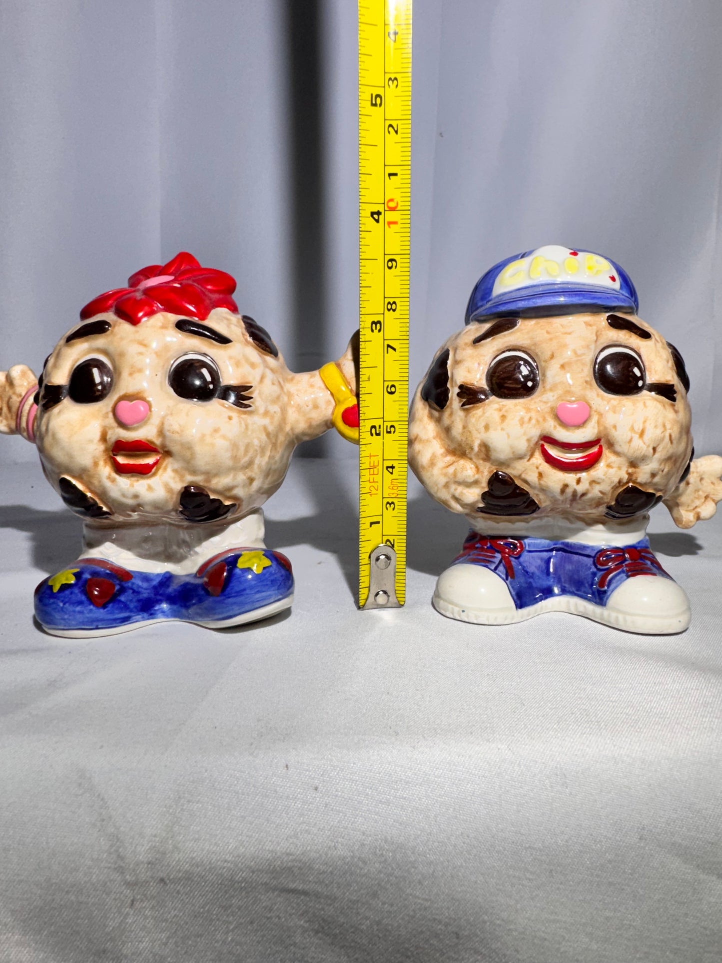 Vintage 1991 Fitz & Floyd Chocolate Chip Cookie Salt & Pepper Shakers – Christine Harris