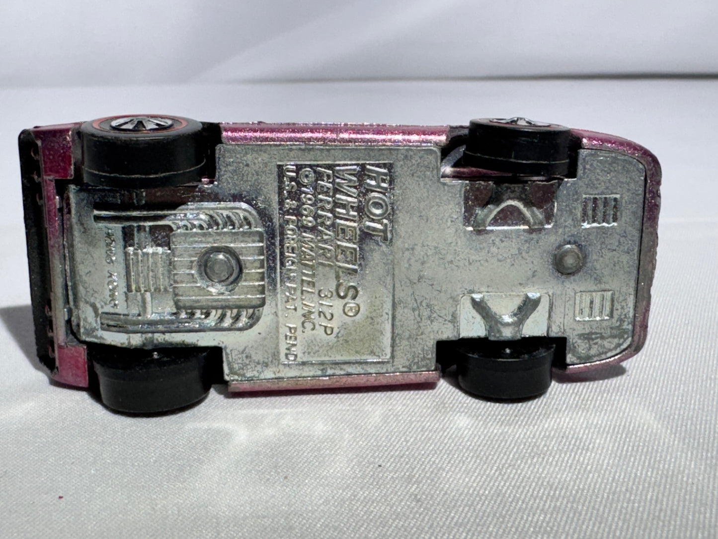 Rare Hot Wheels Redline Ferrari 312P – Spectraflame Magenta