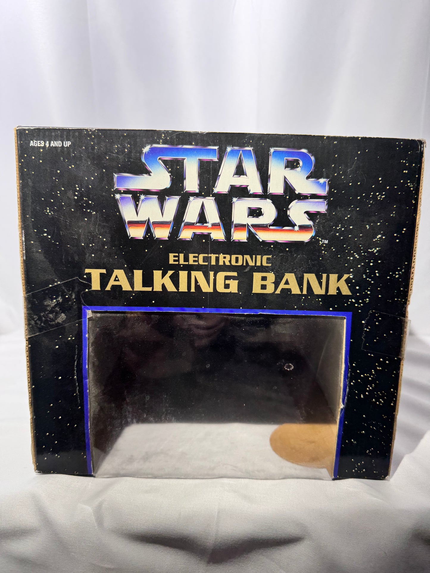 Vintage 1995 Star Wars C-3PO & R2-D2 Electronic Talking Coin Bank – Thinkway Toys – POTF