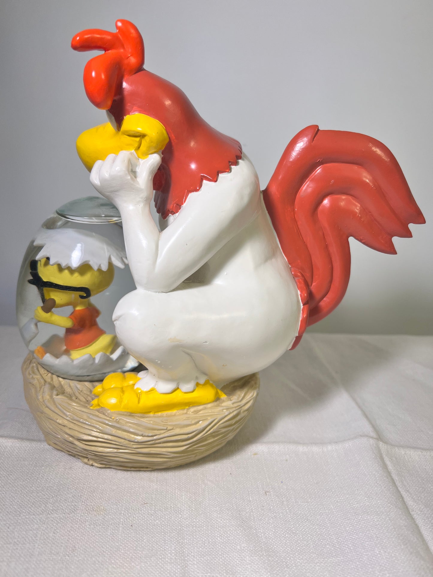 Fog Horn Leg Horn- Snow Globe-1996 -Looney Tunes- Warner Brothers