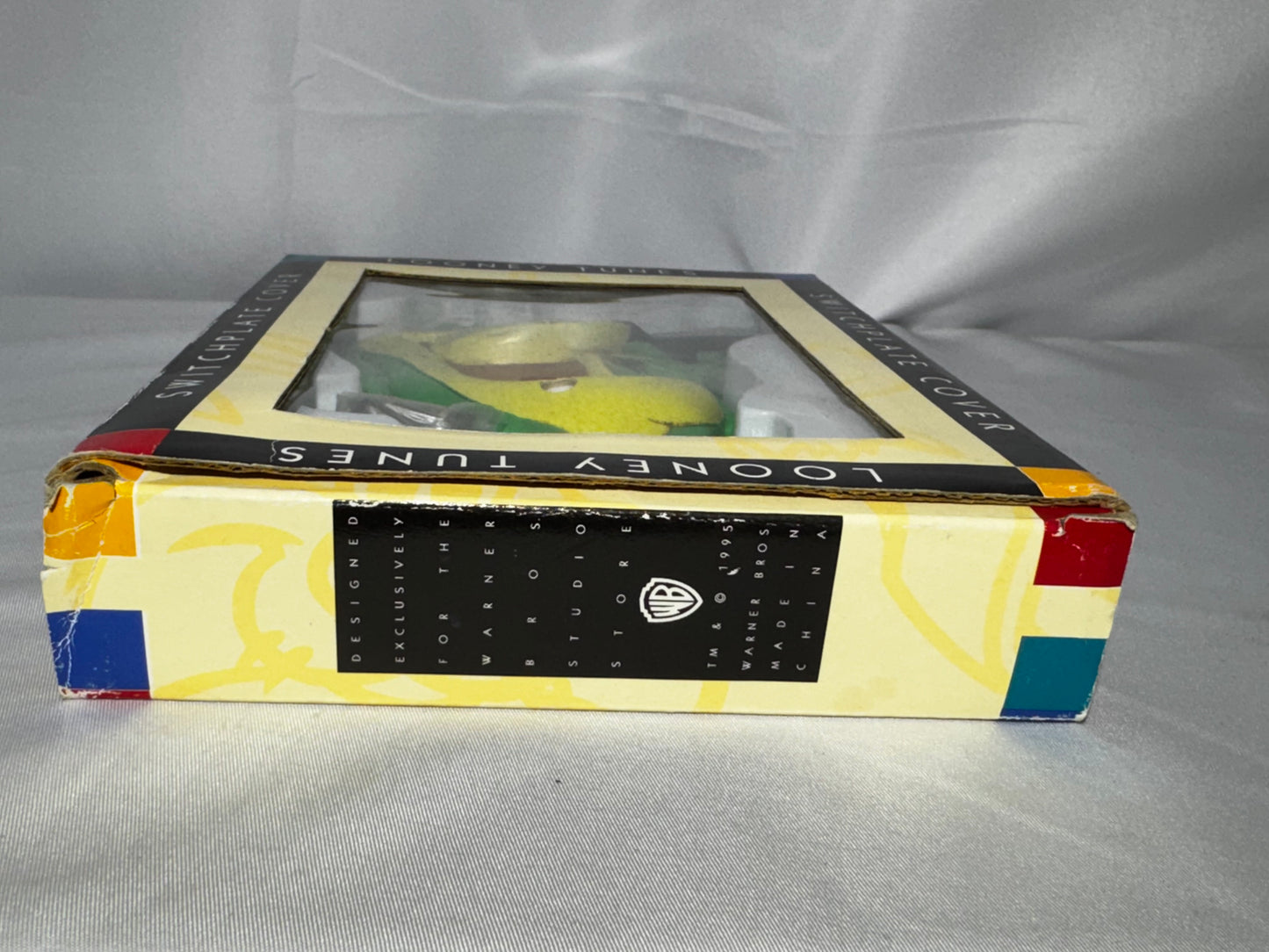 Vintage 1995 Looney Tunes Michigan J. Frog Ceramic Light Switch Plate Cover