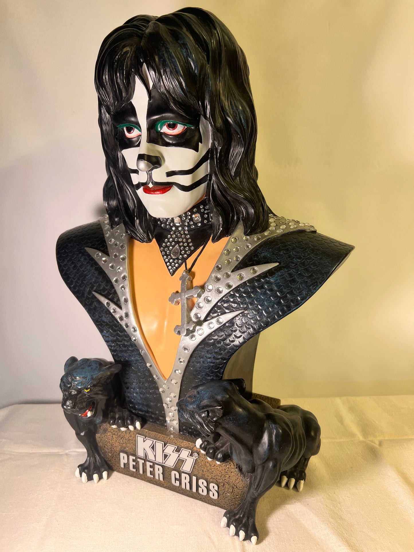 Rare- KISS - set of 4 Bust- 1999 Licensed arranged by Signatures Superstars-