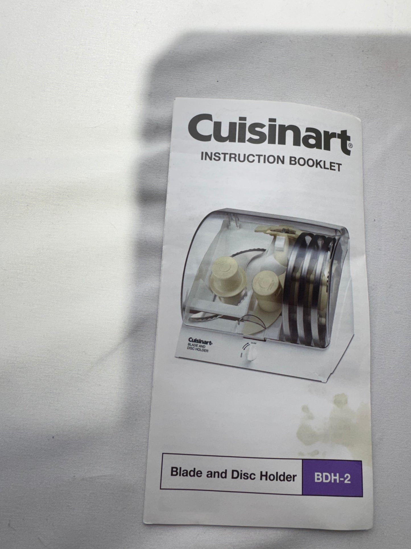 Cuisinart BDH-2 Blade & Disc Holder – With Original Box