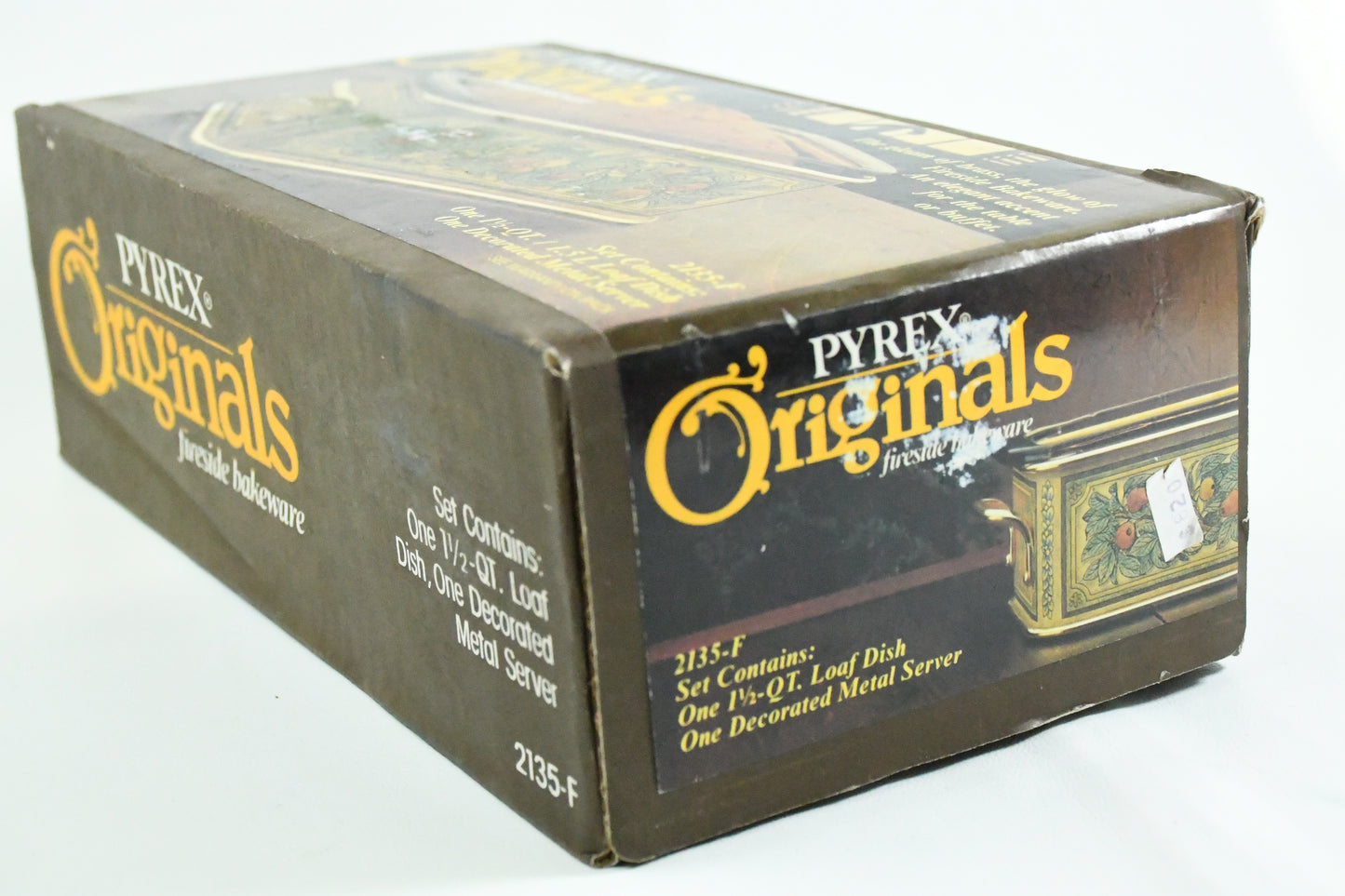Pyrex Originals Fireside bake ware 2135-F