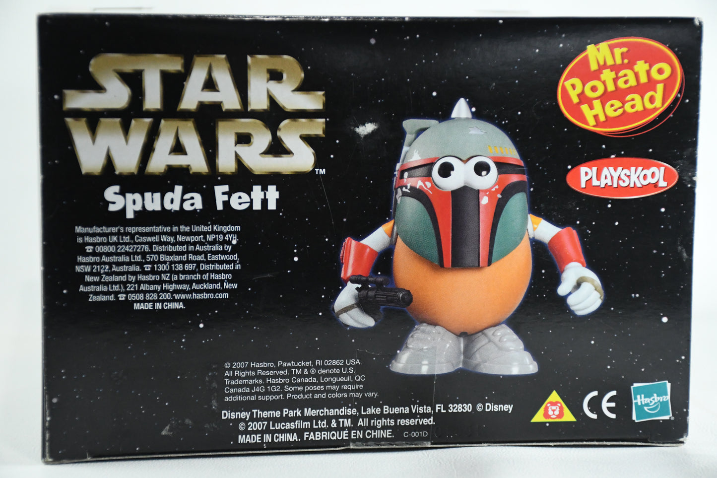 Mr. Potato Head - Spuda Fett-Playskool-2007 Hasbro- Star Tours