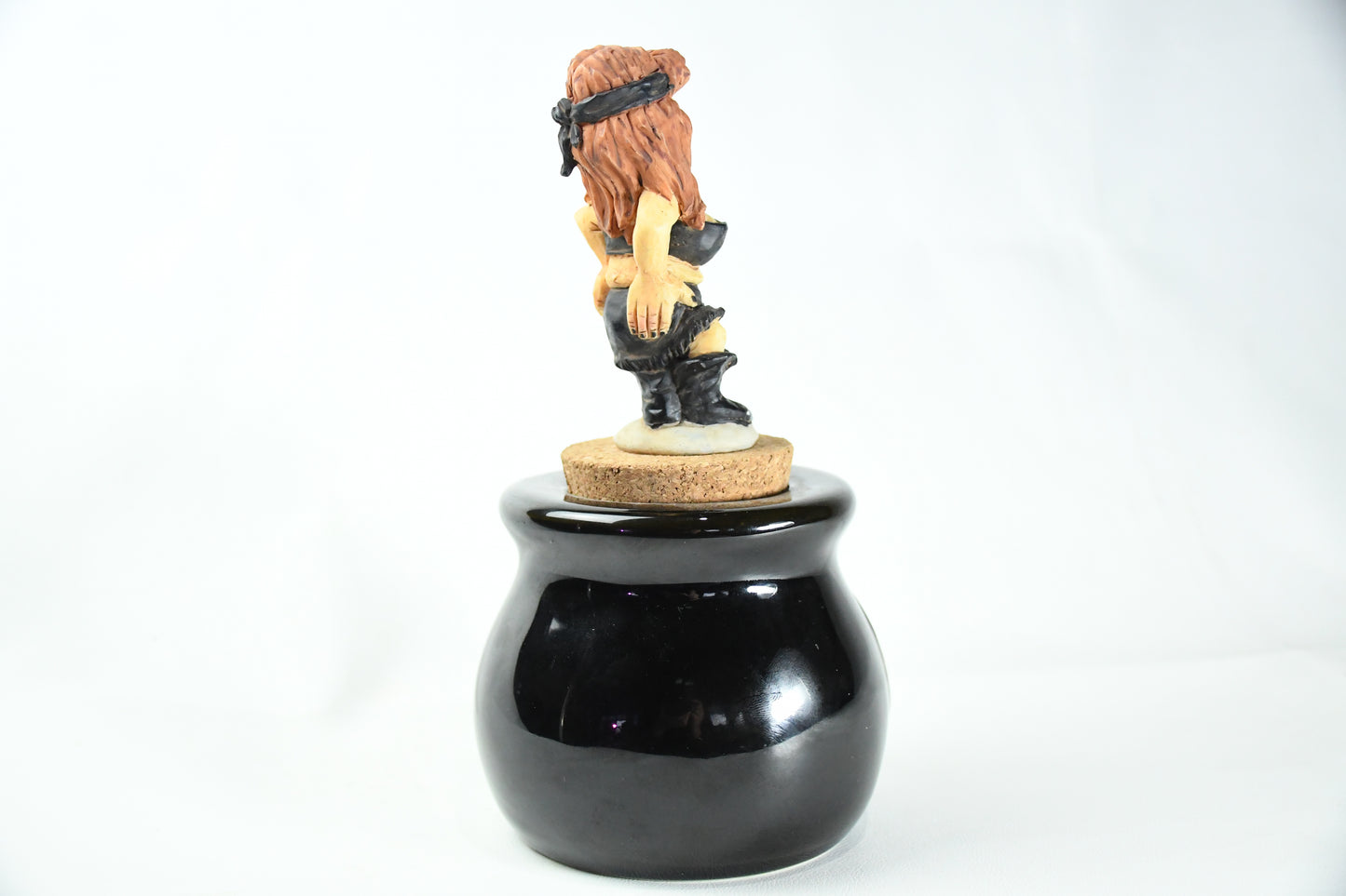 Harley Davidson -Harley Fund- The Old lady- Coin Bank with Cork Top