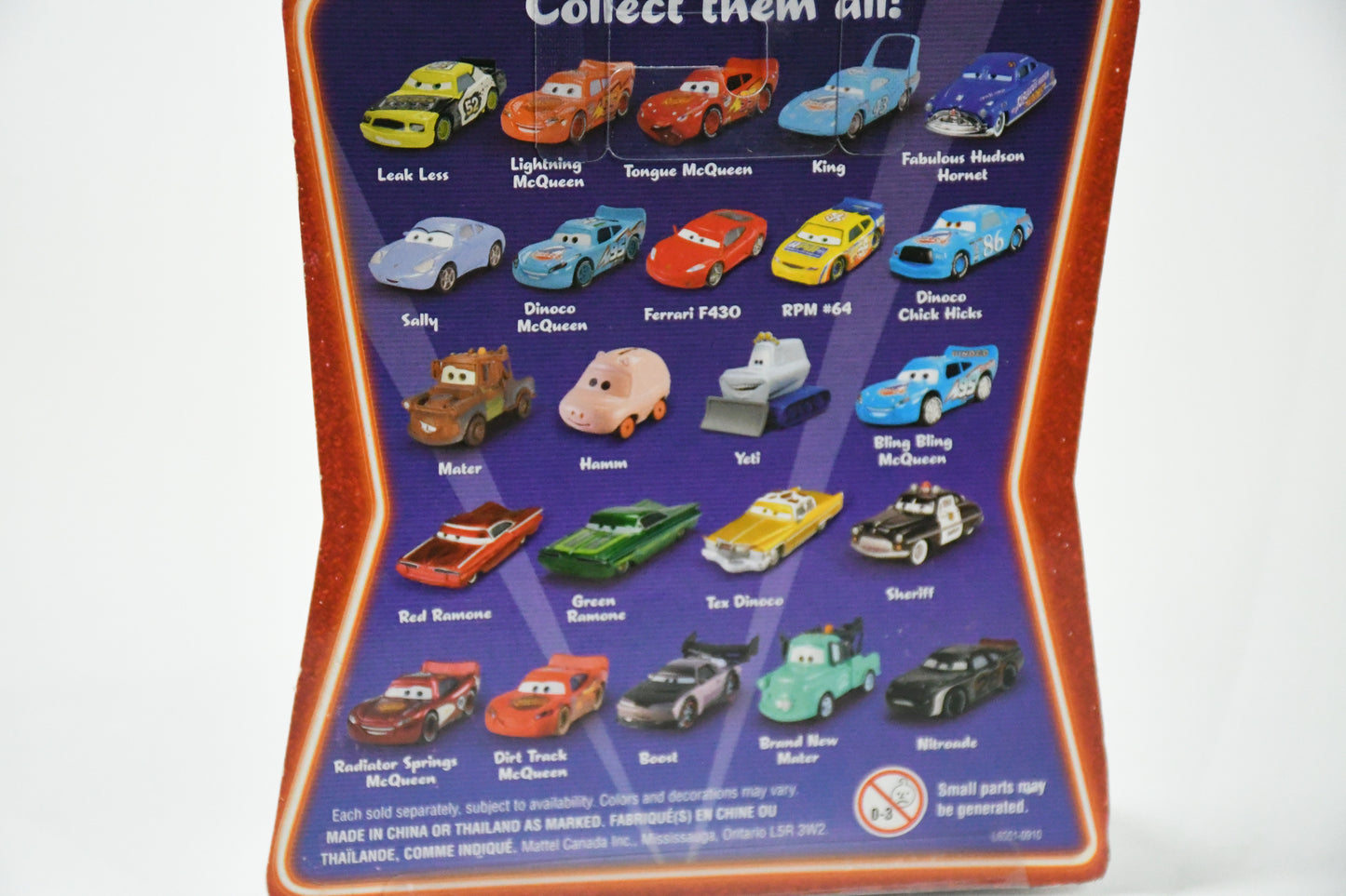 Disney- Cars- Pixar- supercharged-Dingo-Bling Bling McQueen-L0545